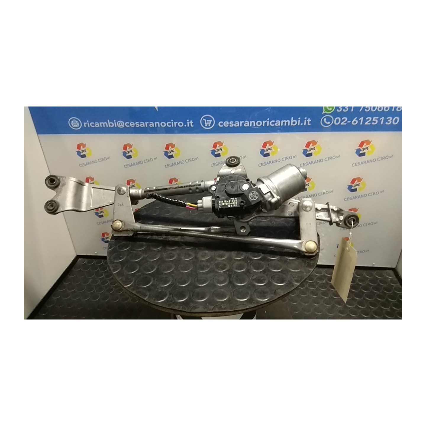 MECCANISMO TERGIPARABREZZA 019 SUZUKI S-CROSS (09/13-12/16) D16AA 3810061M00000