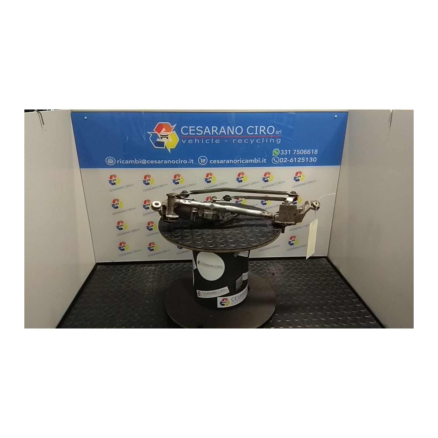 MECCANISMO TERGIPARABREZZA CON MOTORINO 026 NISSAN NOTE (E11E) (02/06-09/13) HR16 288009U100