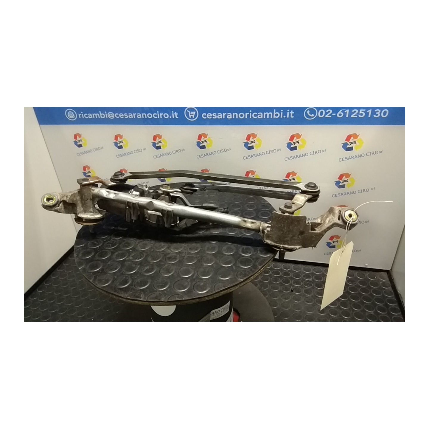 MECCANISMO TERGIPARABREZZA CON MOTORINO 026 NISSAN NOTE (E11E) (02/06-09/13) HR16 288009U100