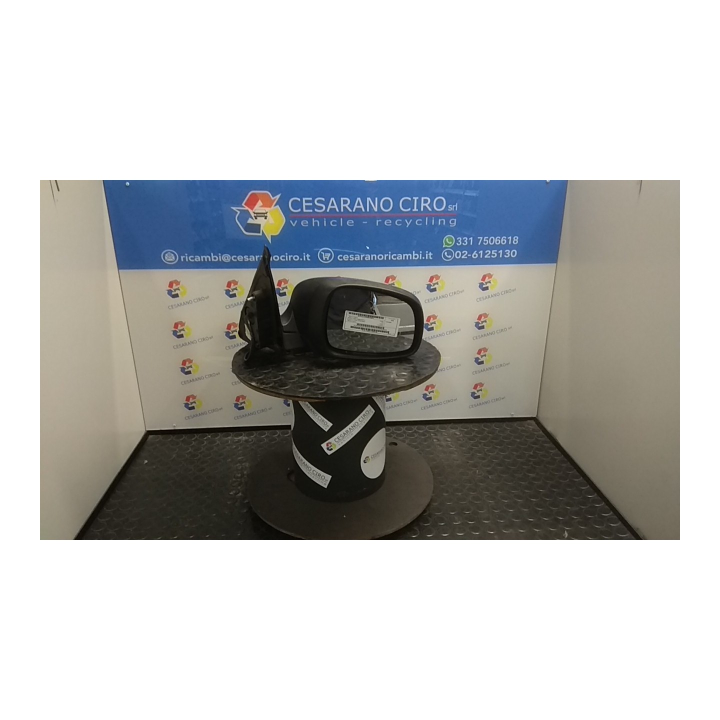 RETROVISORE EST. REGOLAZ. ELETTR. DX. 019 SUZUKI SWIFT (04/05-02/11) M13A 8470162JB0ZCE