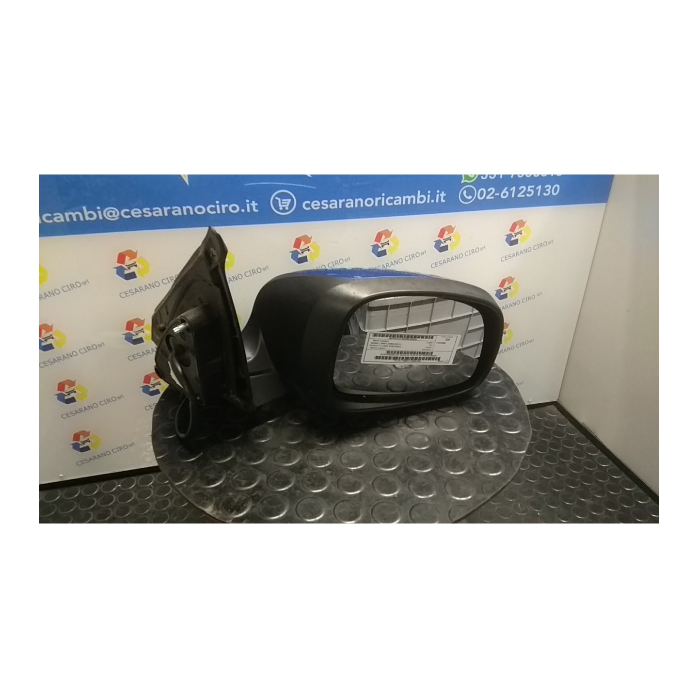 RETROVISORE EST. REGOLAZ. ELETTR. DX. 019 SUZUKI SWIFT (04/05-02/11) M13A 8470162JB0ZCE