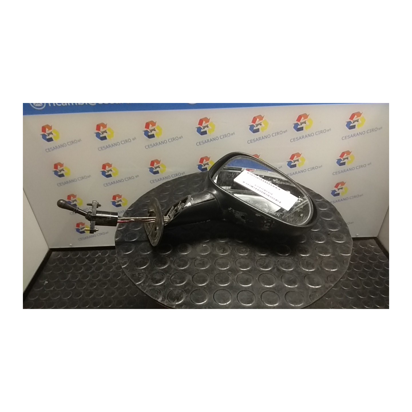 RETROVISORE EST. REGOLAZ. MANUALE DX. 013 CHEVROLET (DAEWOO) MATIZ (M100) (06/98-11/00) F8CV 96380522