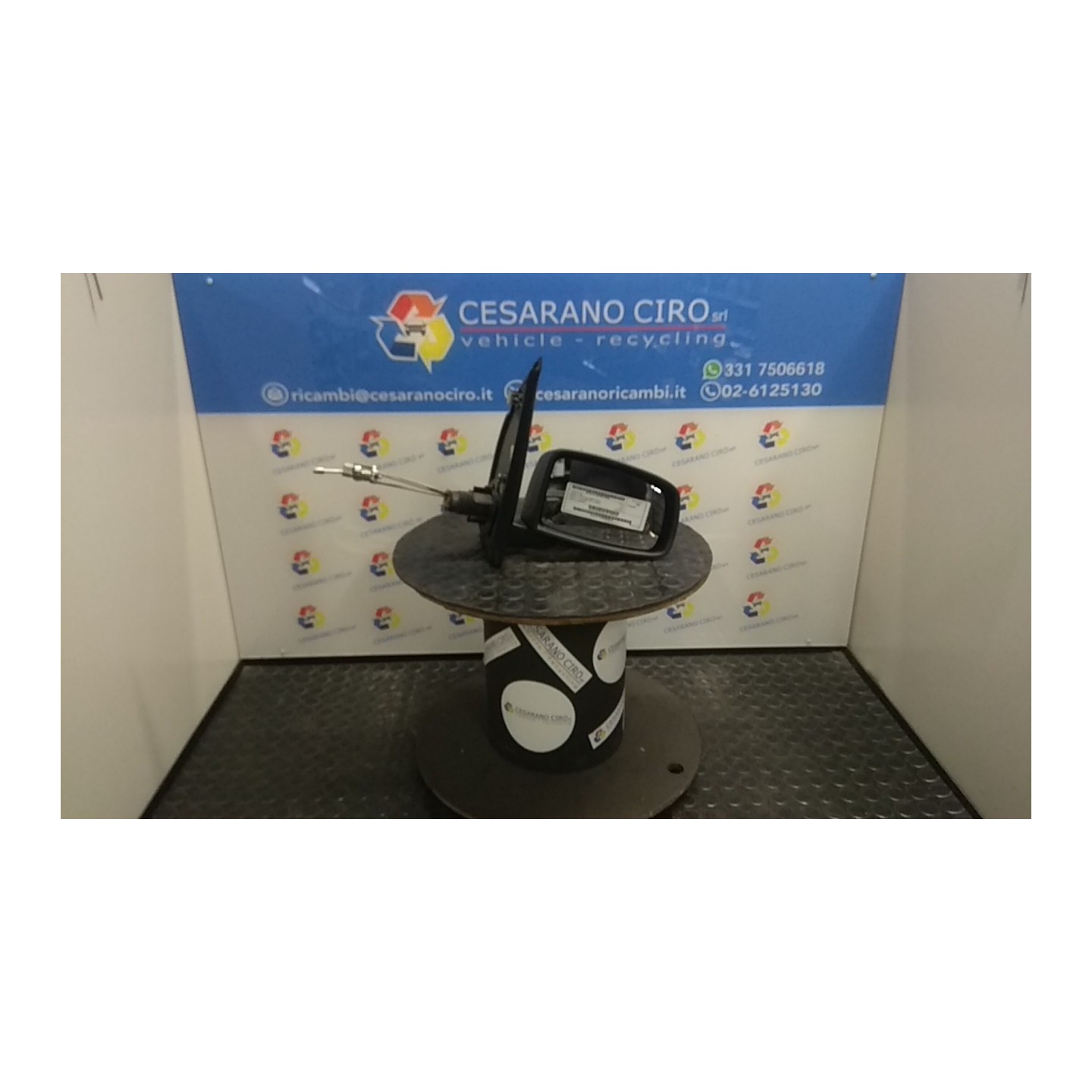 RETROVISORE EST. DX. 097 FIAT PANDA (2Q) (09/03-12/10) 188A4000 735357185