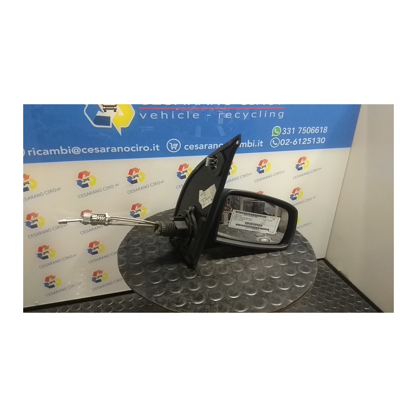 RETROVISORE EST. DX. 097 FIAT PANDA (2Q) (09/03-12/10) 188A4000 735357185