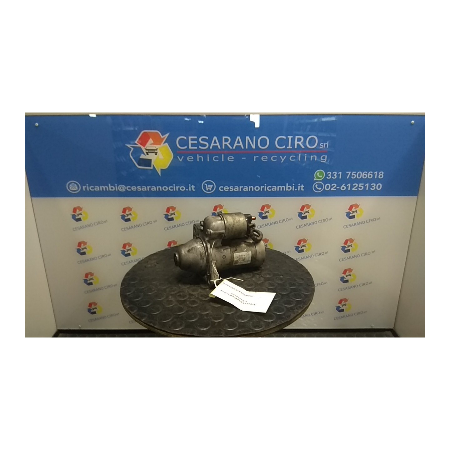 MOTORINO AVVIAMENTO 026 OPEL MERIVA (X03) (03/03-12/10) Z17DTR 98014743