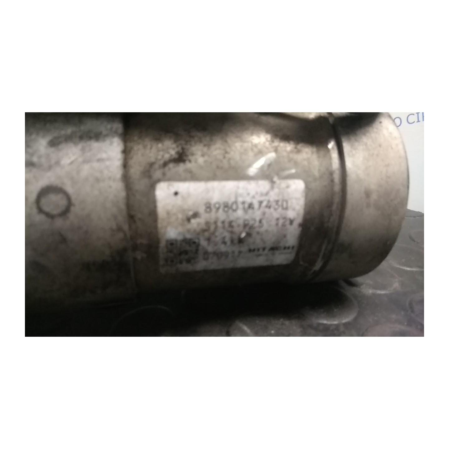 MOTORINO AVVIAMENTO 026 OPEL MERIVA (X03) (03/03-12/10) Z17DTR 98014743