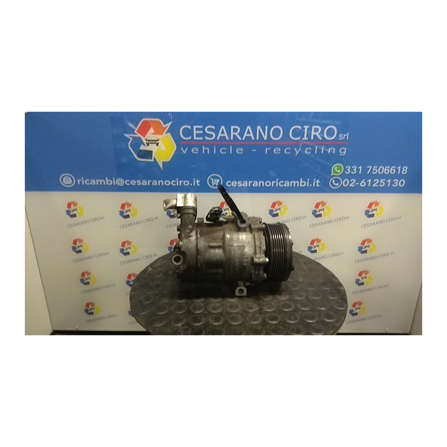 COMPRESSORE A/C 027 OPEL MERIVA (X03) (03/03-12/10) Z17DTR 24421642
