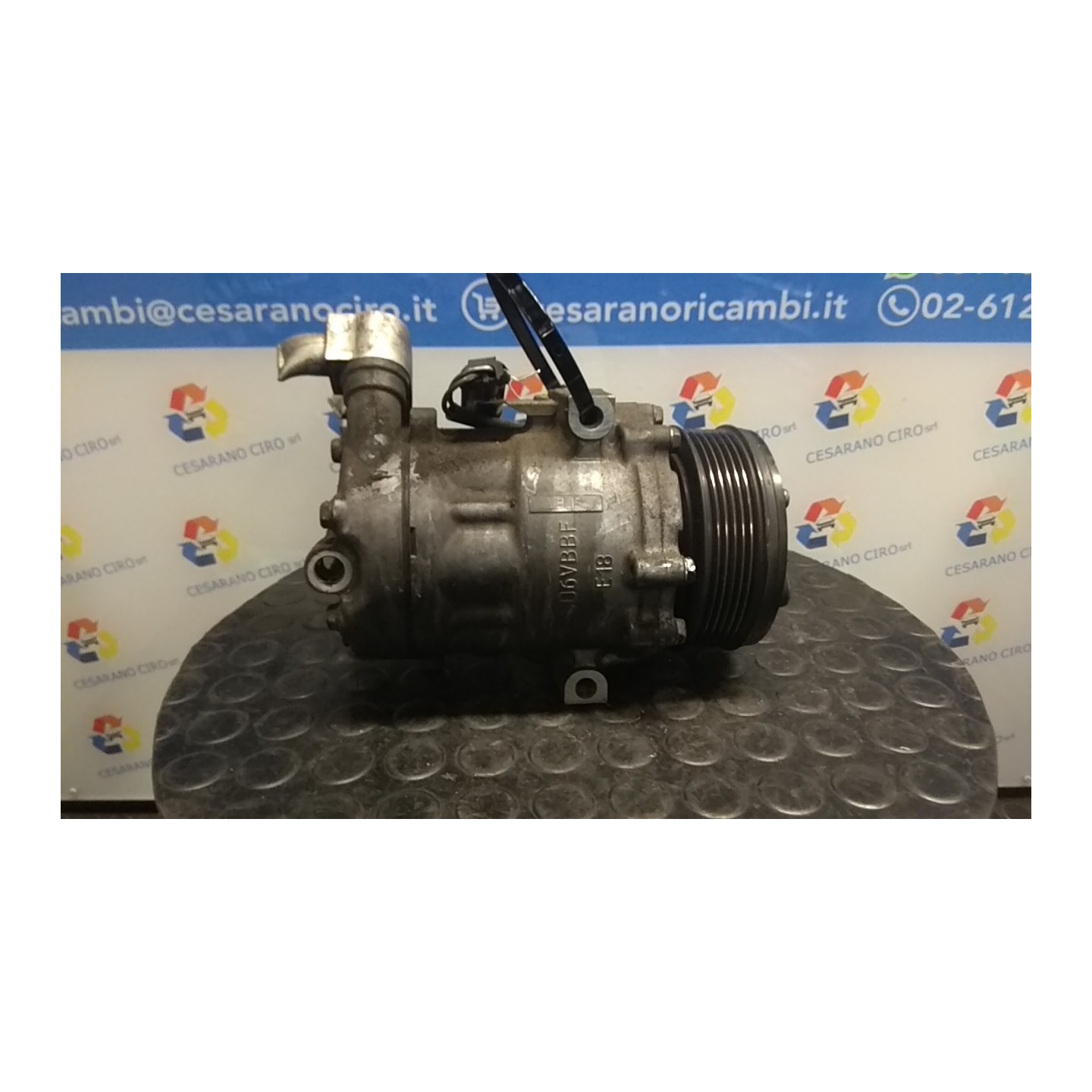COMPRESSORE A/C 027 OPEL MERIVA (X03) (03/03-12/10) Z17DTR 24421642