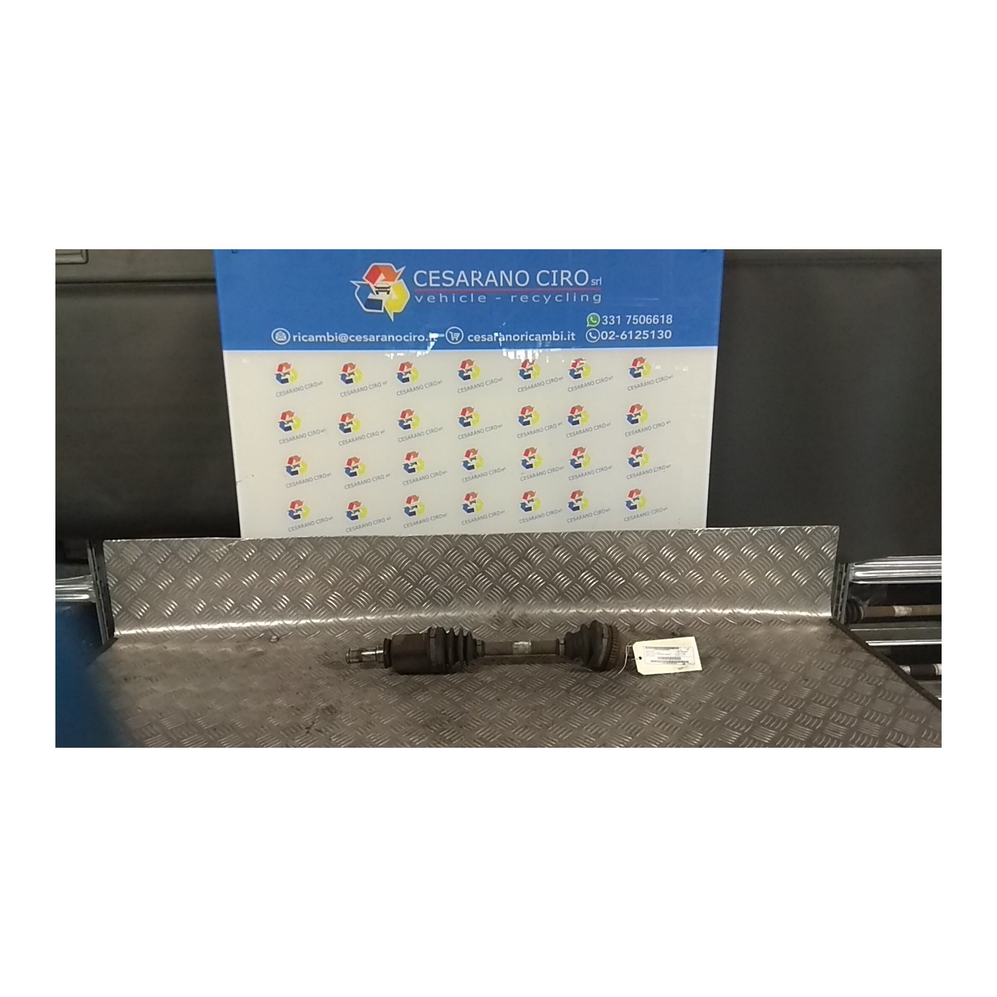 SEMIALBERO POST. COMPL. SX. 034 SMART FORTWO (A/C451) (01/07-12/11) 660950 A4513500410