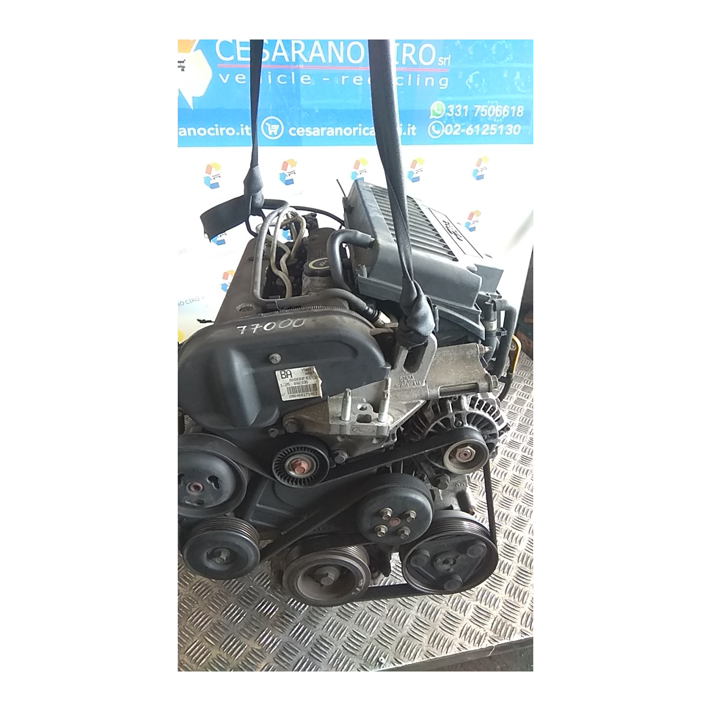 MOTORE COMPL. 106 FORD FIESTA (DX) (09/99-02/02) DHC 1250282