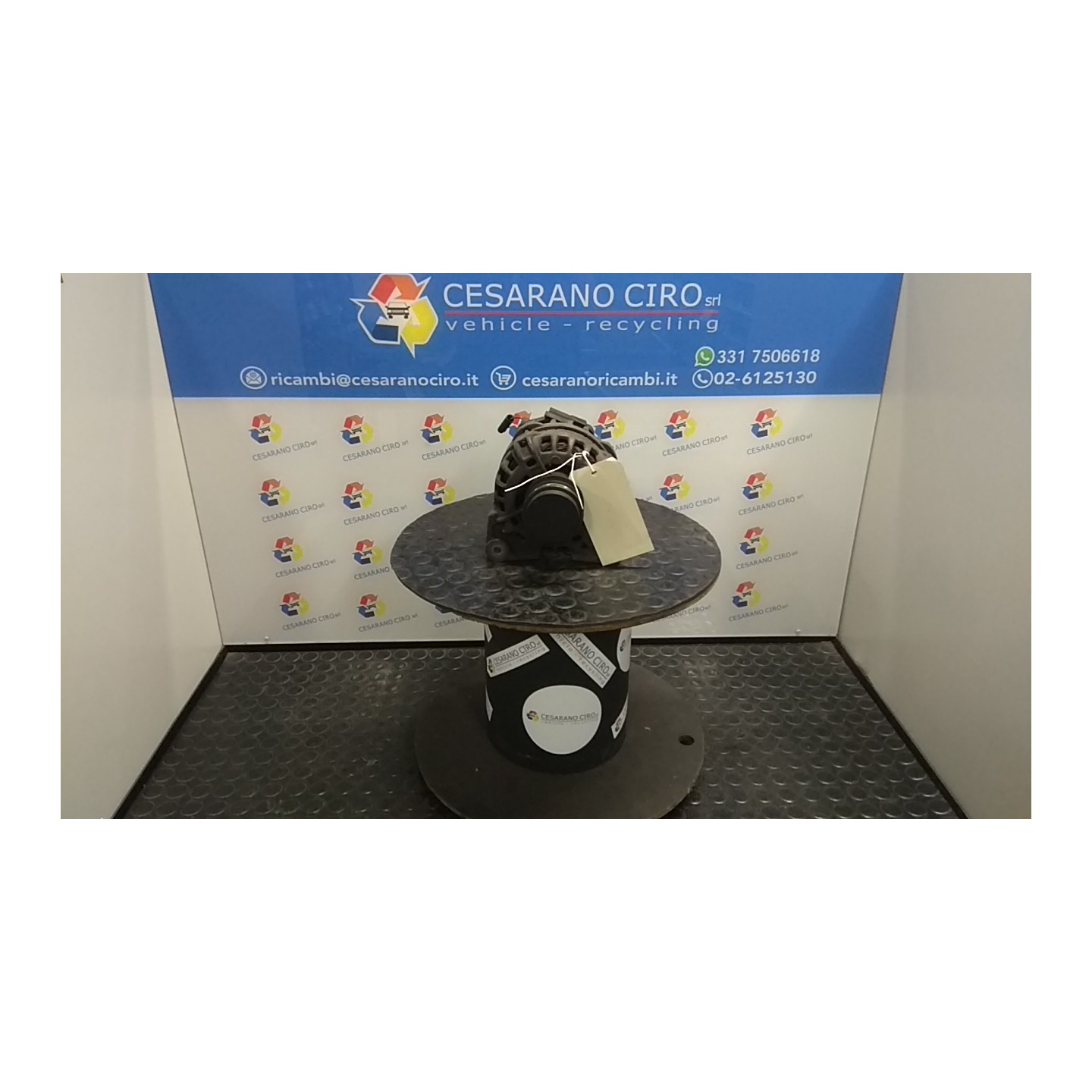 ALTERNATORE BOSCH ROTAZ. 125 RENAULT CLIO 4A SERIE (07/12-12/16) D4FP7 7711497091