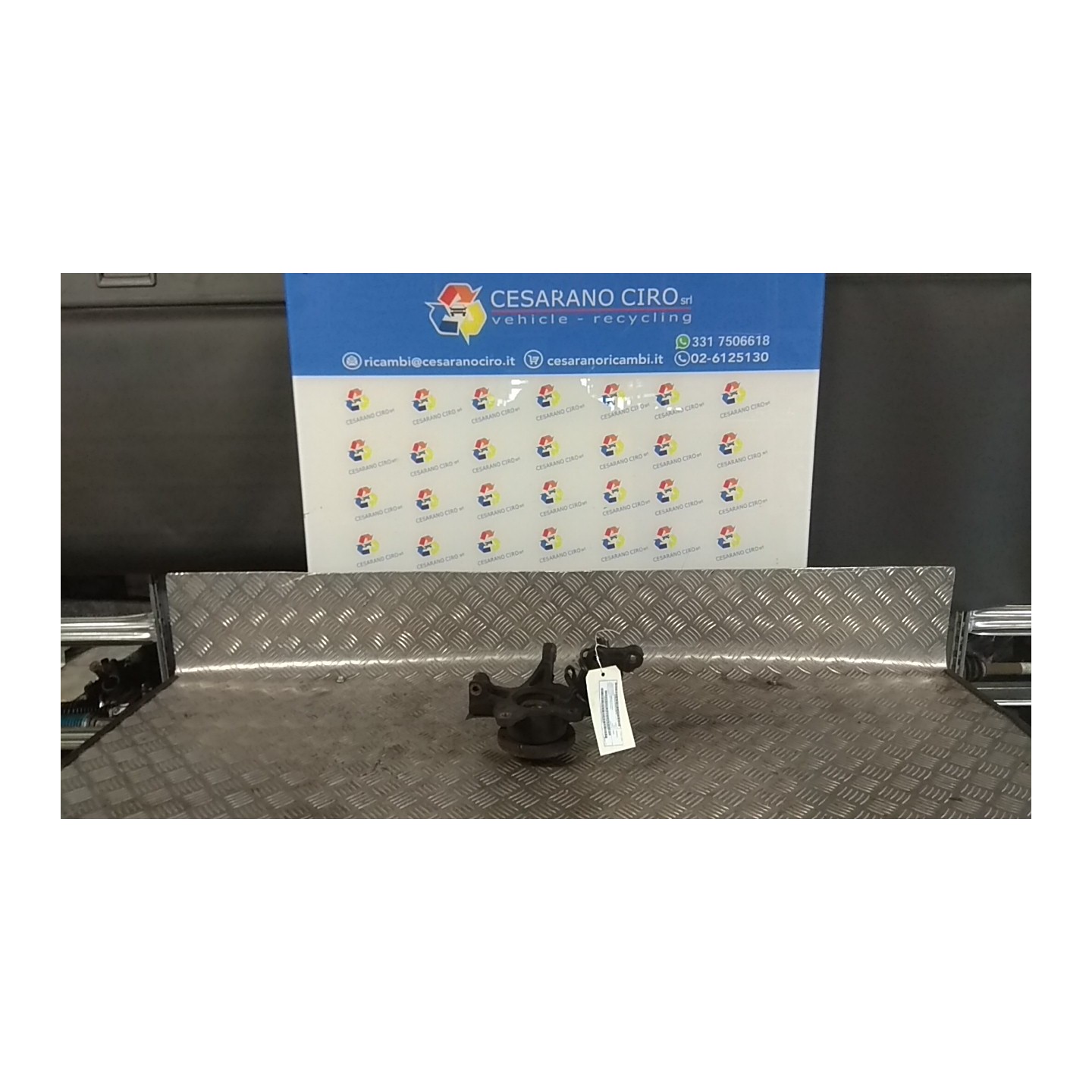 MONTANTE SOSP. ANT. SX 126 RENAULT CLIO 4A SERIE (07/12-12/16) D4FP7 NB1758019062006SX