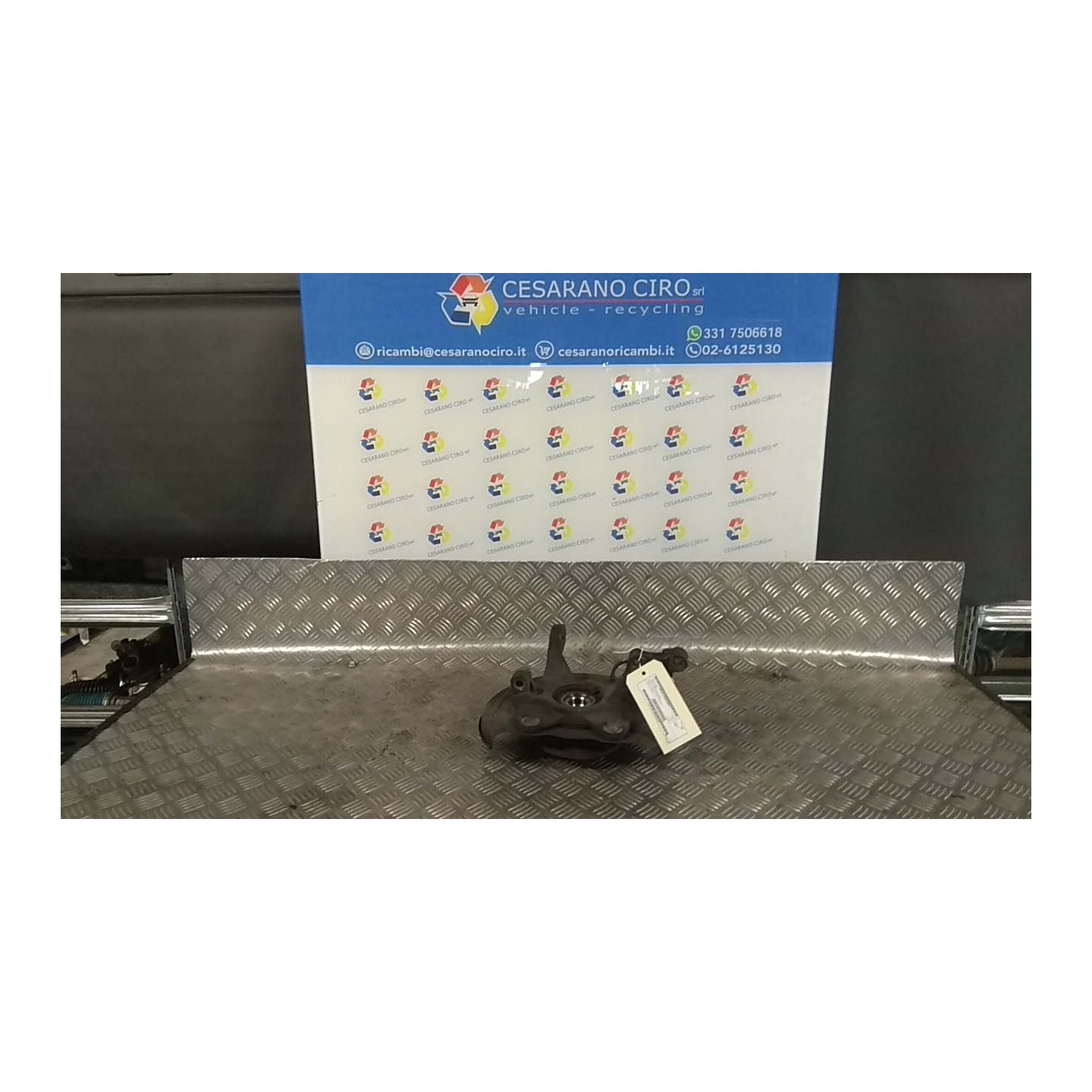 MONTANTE SOSP. ANT. SX. 012 OPEL MERIVA (S10) (04/10-) A14XER 93184611