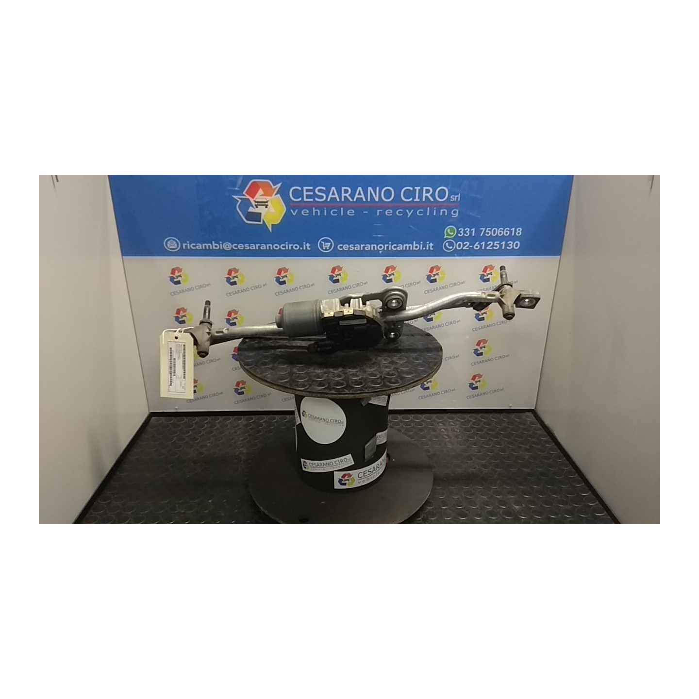 MECCANISMO TERGIPARABREZZA CON MOTORINO 118 VOLVO V60 (09/10-04/13) D5204T3 30753493