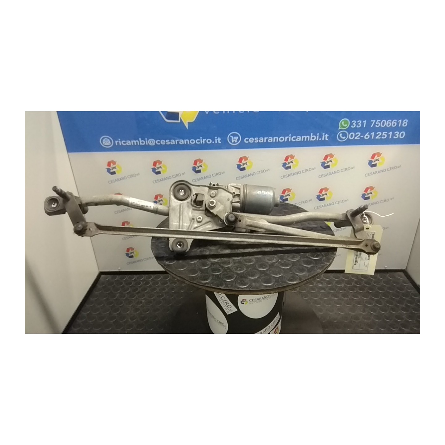 MECCANISMO TERGIPARABREZZA CON MOTORINO 118 VOLVO V60 (09/10-04/13) D5204T3 30753493
