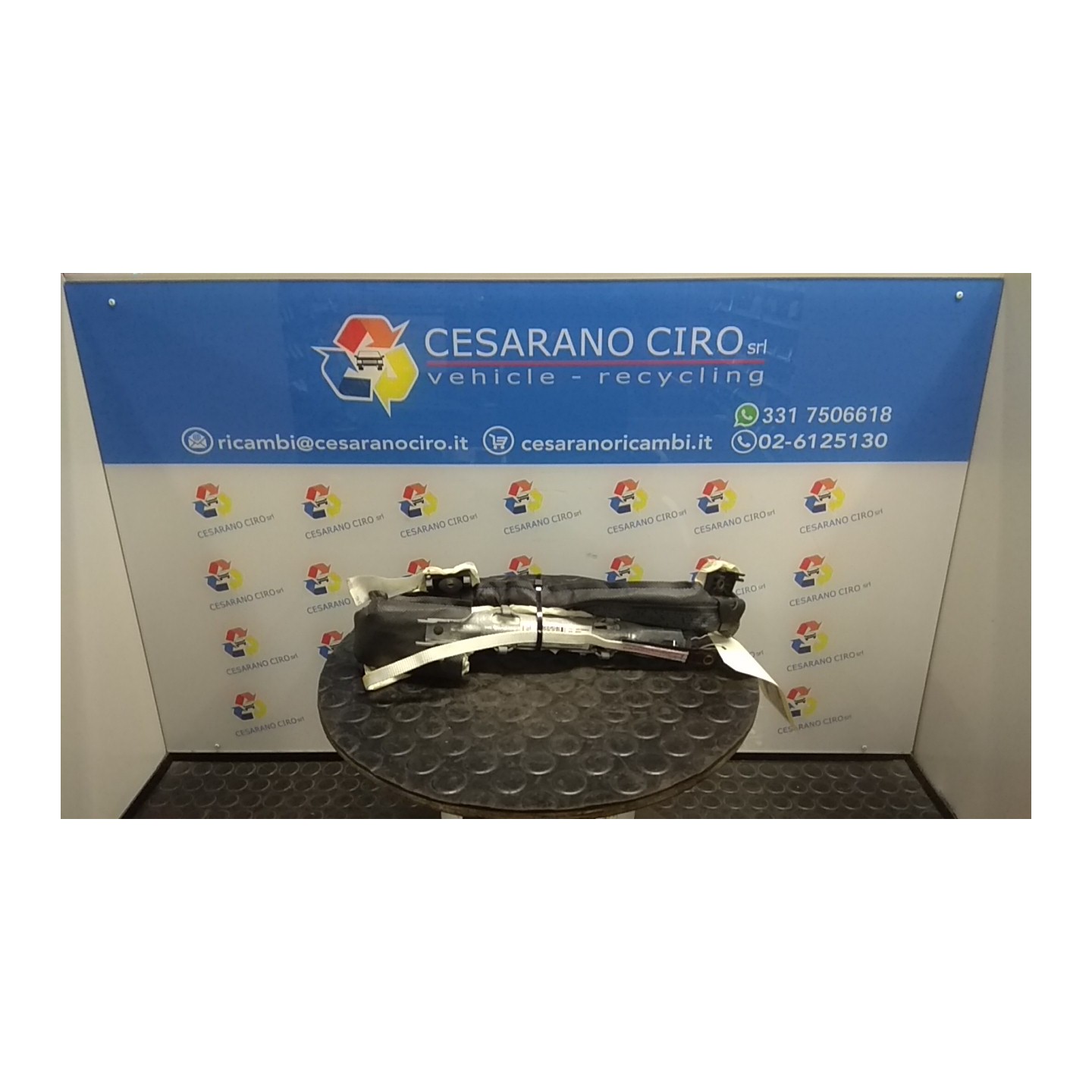 DISPOSITIVO AIRBAG A TENDINA SX. 135 FIAT 500 (3P) (07/07-01/15) 169A4000 51782981