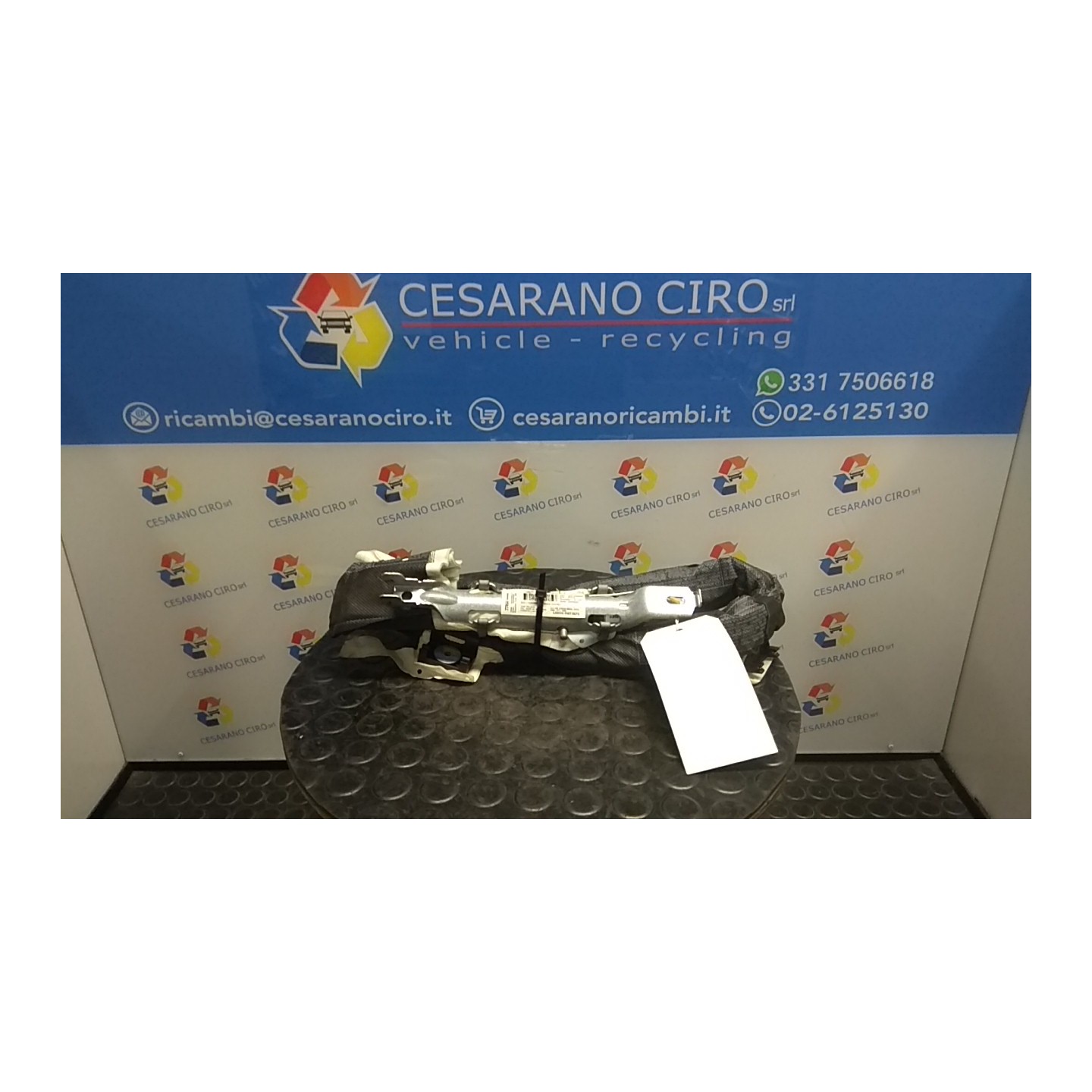 DISPOSITIVO AIRBAG A TENDINA DX. 136 FIAT 500 (3P) (07/07-01/15) 169A4000 51782980