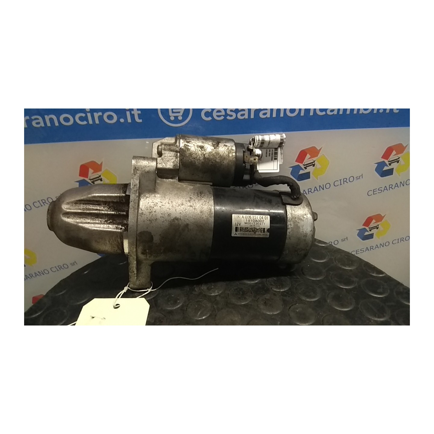 MOTORINO AVVIAMENTO 080 SMART FORFOUR (W454) (01/04-10/07) 639939 A1351510101
