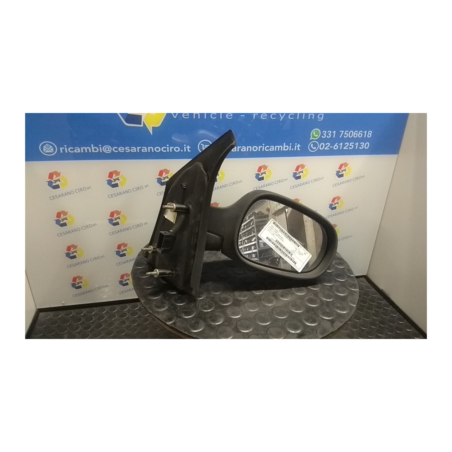 RETROVISORE EST. REGOLAZ. ELETTR. DX. 031 RENAULT SCENIC (03/99-05/03) K4MA7 7700431543