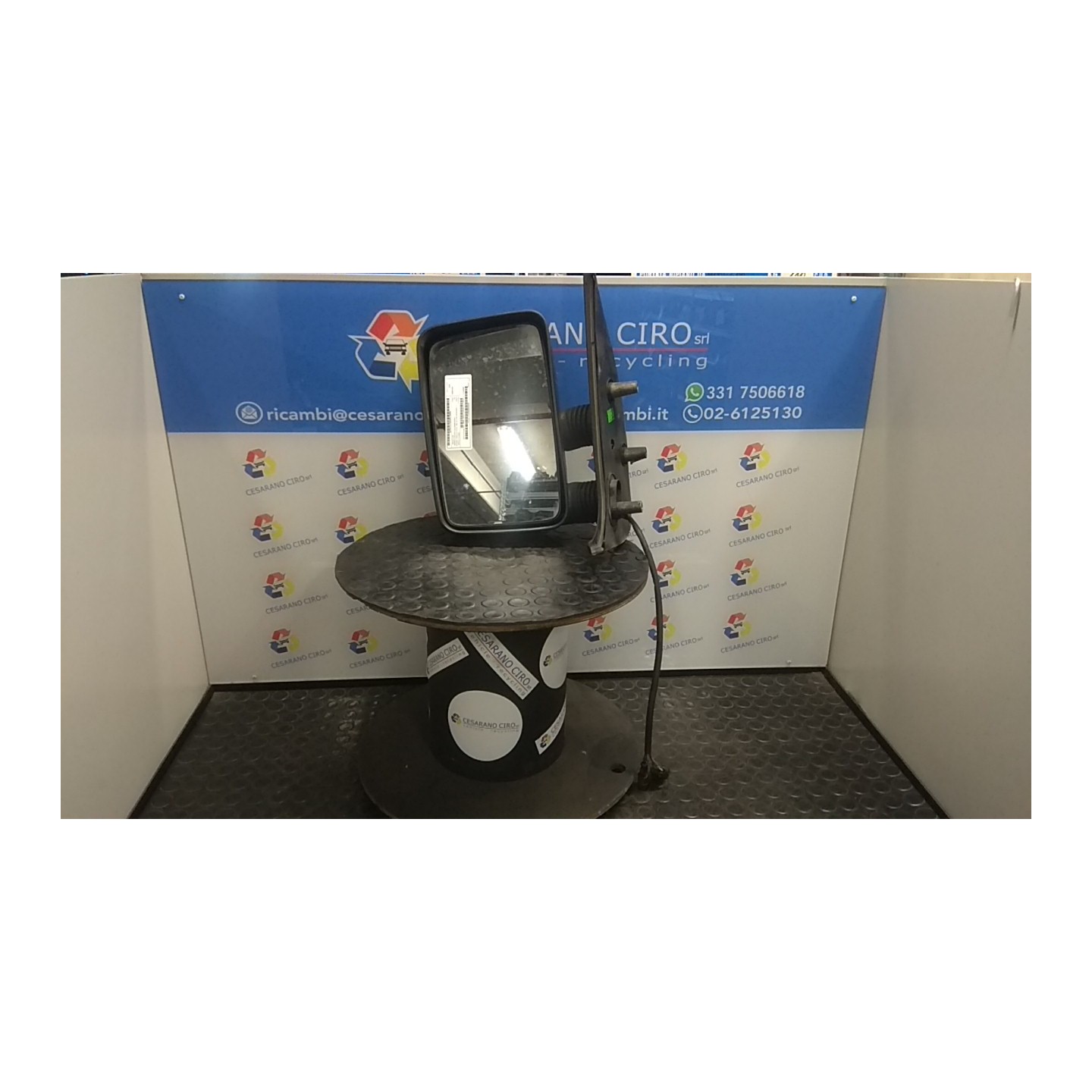 RETROVISORE EST. 06/99,REGOLAZIONE ELETTRICA SX. 046 FIAT DUCATO (PE) (05/98-02/02) 814043 1314489080