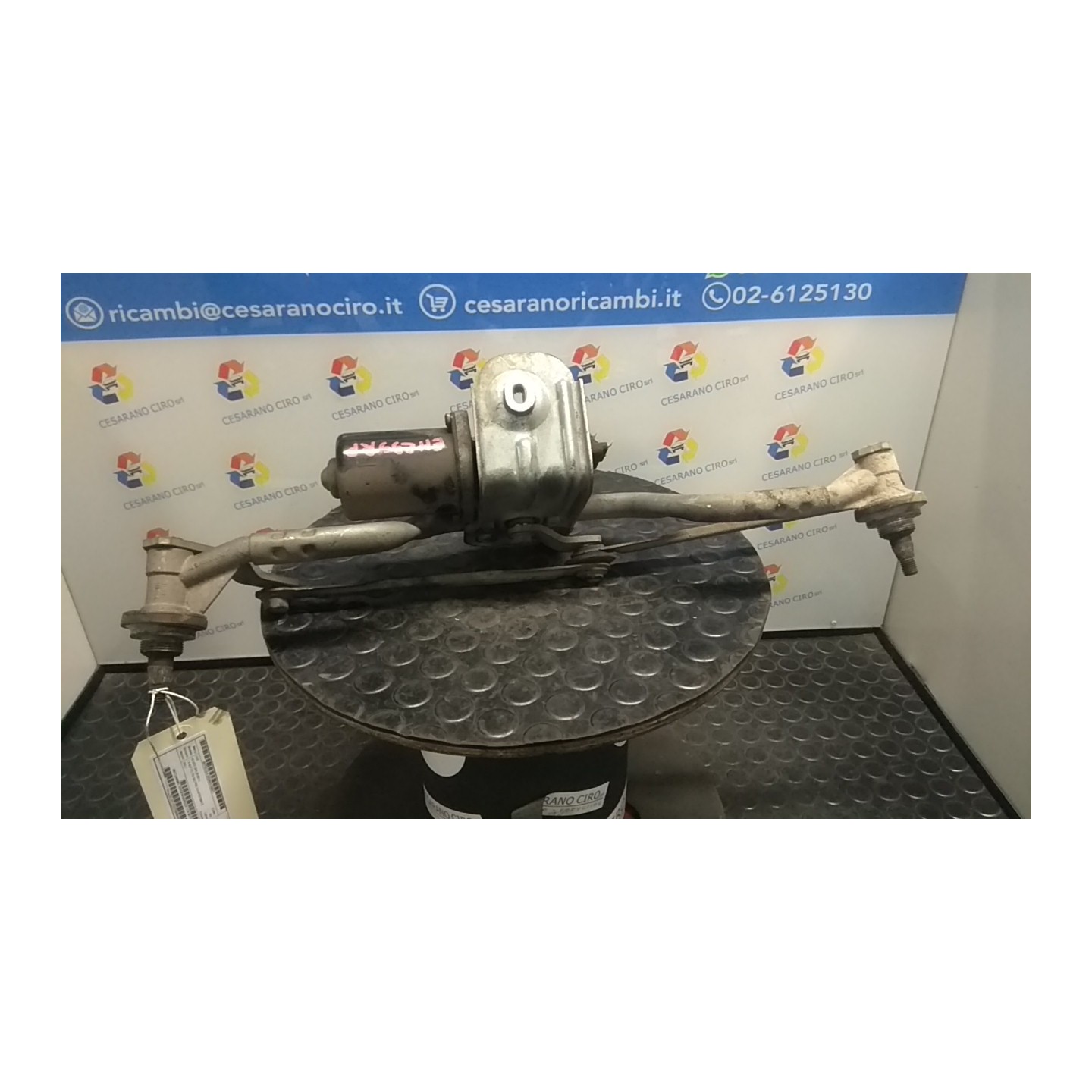 MECCANISMO TERGIPARABREZZA CON MOTORINO 071 FIAT SCUDO (3H) (01/07-) 9HU 1400456480