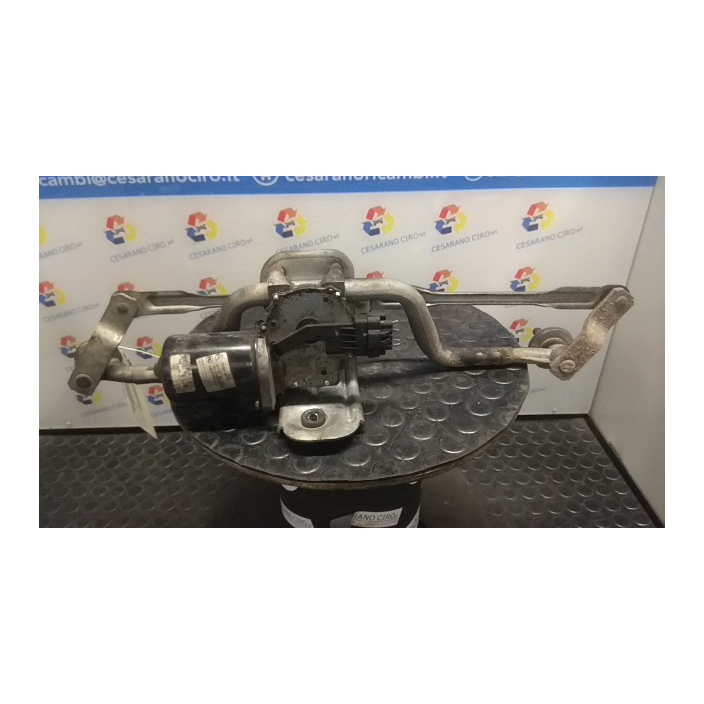 MECCANISMO TERGIPARABREZZA CON MOTORINO 071 FIAT SCUDO (3H) (01/07-) 9HU 1400456480