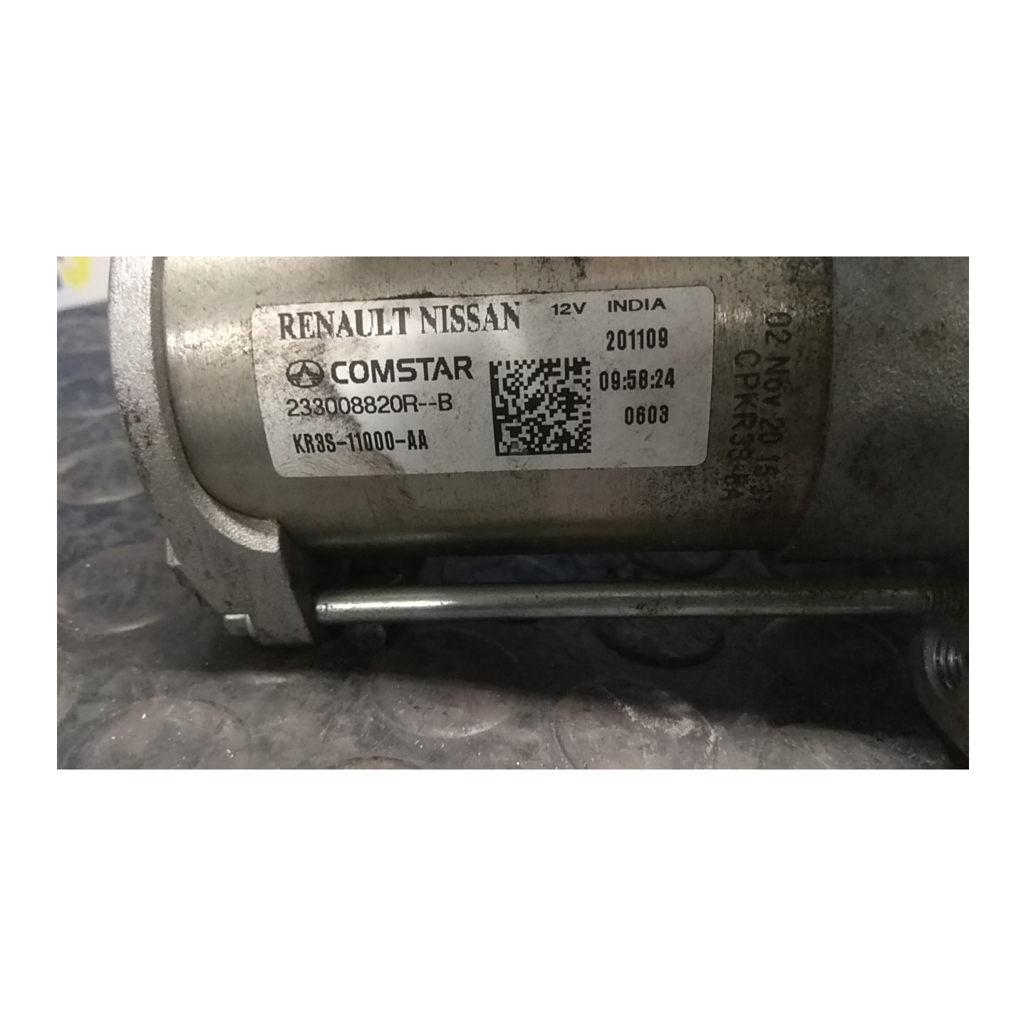 MOTORINO AVVIAMENTO PUNZONATURA.=0001194046 175 DACIA SANDERO 3A SERIE (12/20-) H4DF4 233001560R