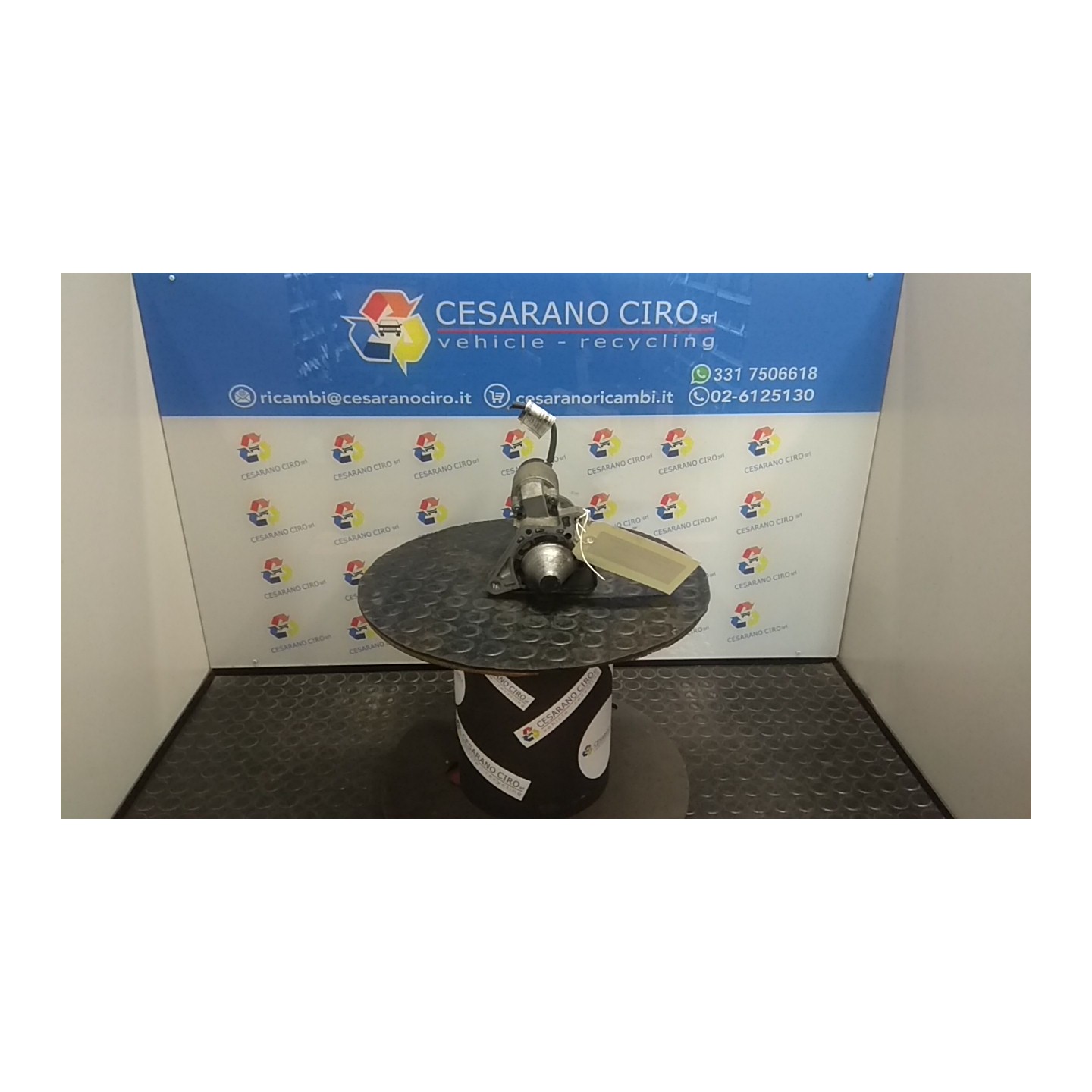MOTORINO AVVIAMENTO 186 RENAULT SCENIC 3A SERIE (04/09-10/13) K4MR8 NB1777019057010