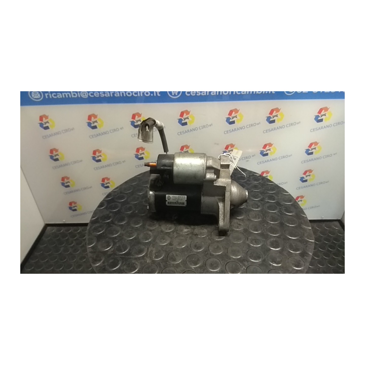 MOTORINO AVVIAMENTO 186 RENAULT SCENIC 3A SERIE (04/09-10/13) K4MR8 NB1777019057010