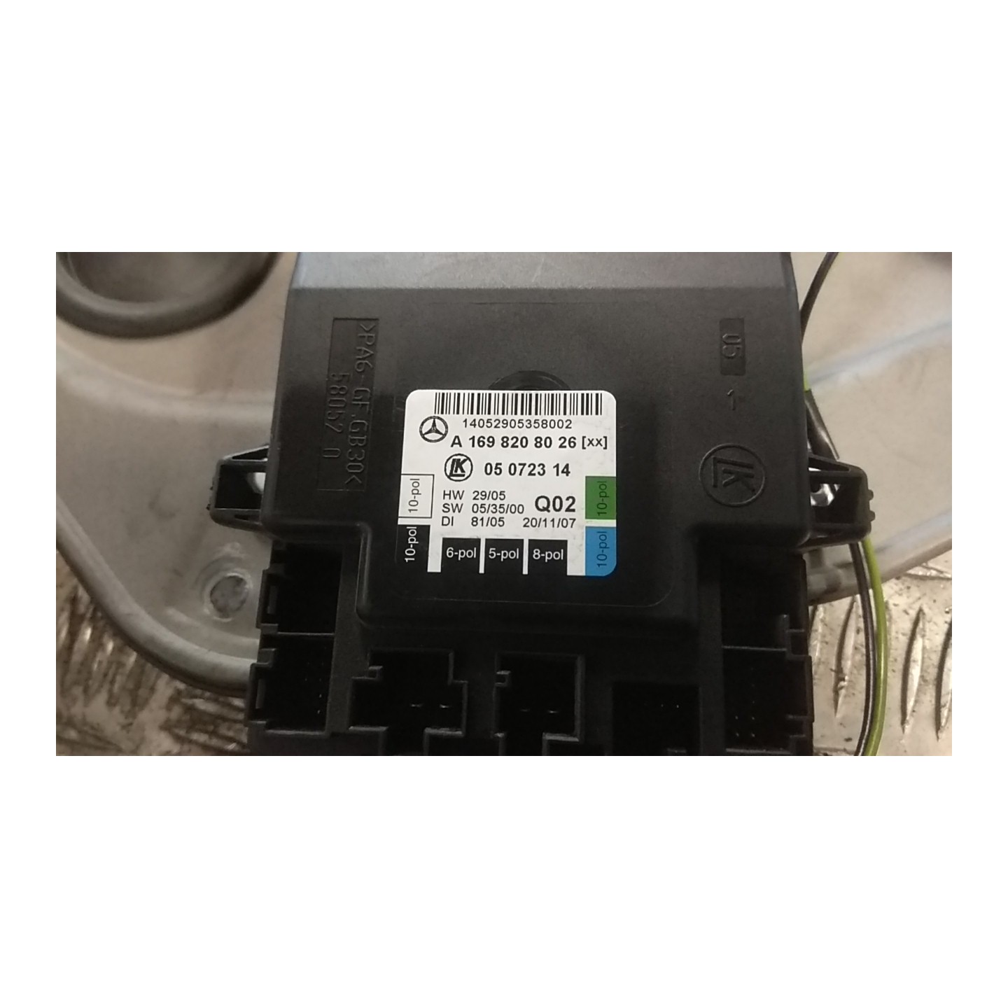 ALZACRISTALLO ELETTR. PORTA ANT. DX. 212 MERCEDES-BENZ CLASSE A (W/C169) (07/04-04/13 266920 A1697203279