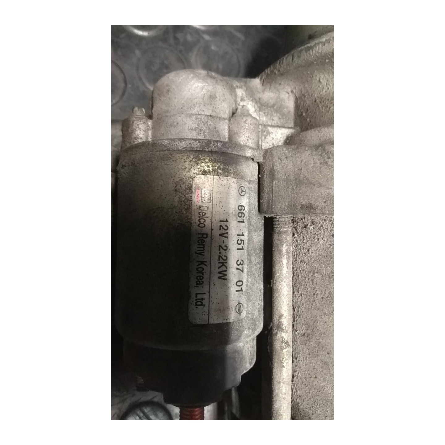 MOTORINO AVVIAMENTO 007 SSANGYONG KYRON/NEW KYRON (11/05-) 664950 6611514101