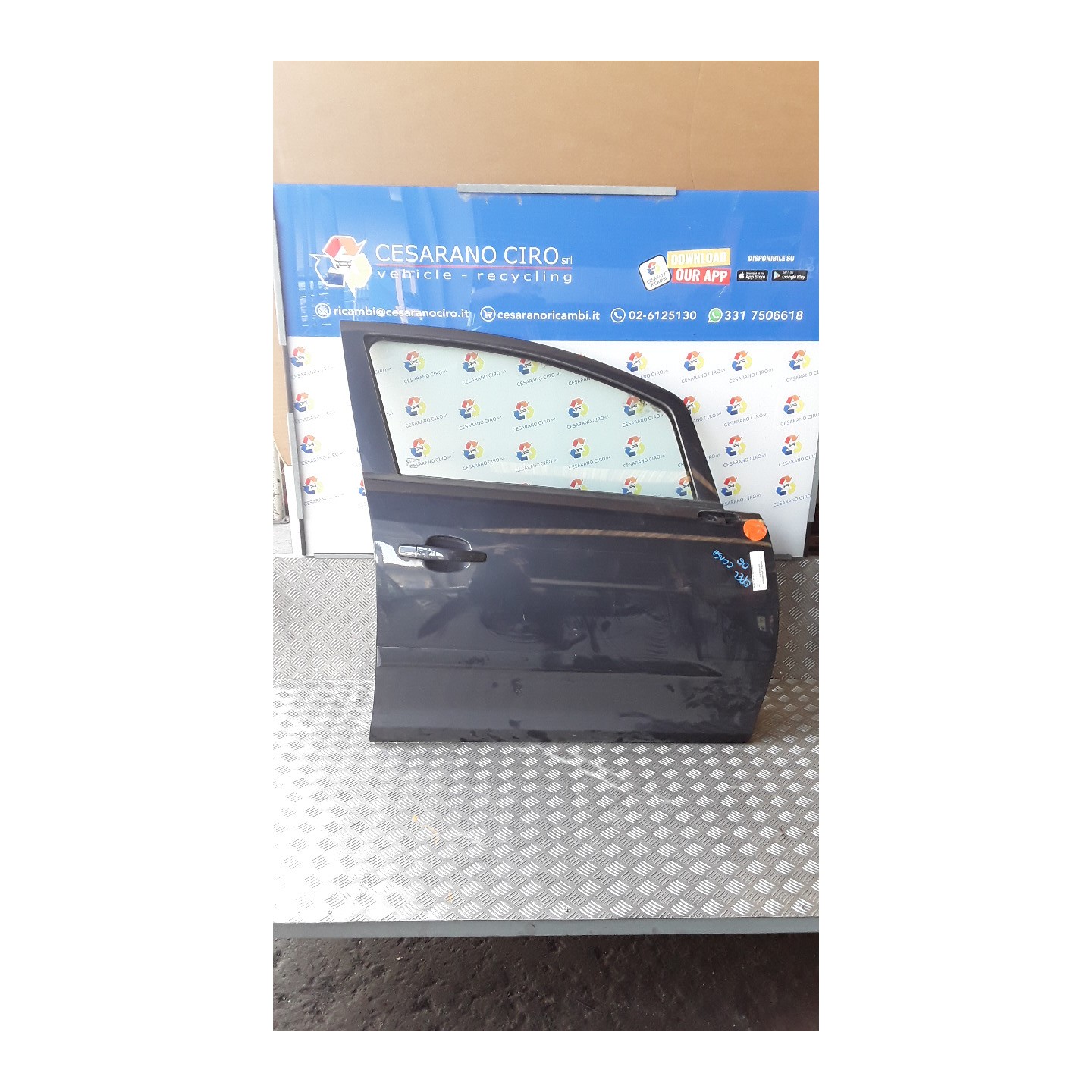 PORTA ANT. DX. 014 OPEL CORSA (S07) (07/06-02/11) Z12XEP 93189329