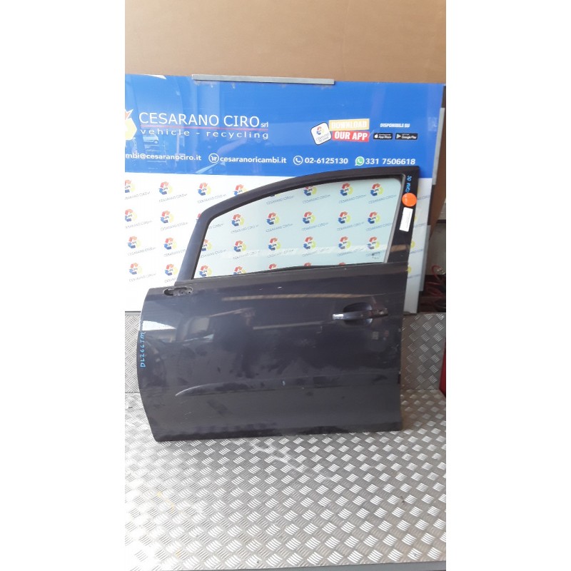 PORTA ANT. SX. 015 OPEL CORSA (S07) (07/06-02/11) Z12XEP 93189328