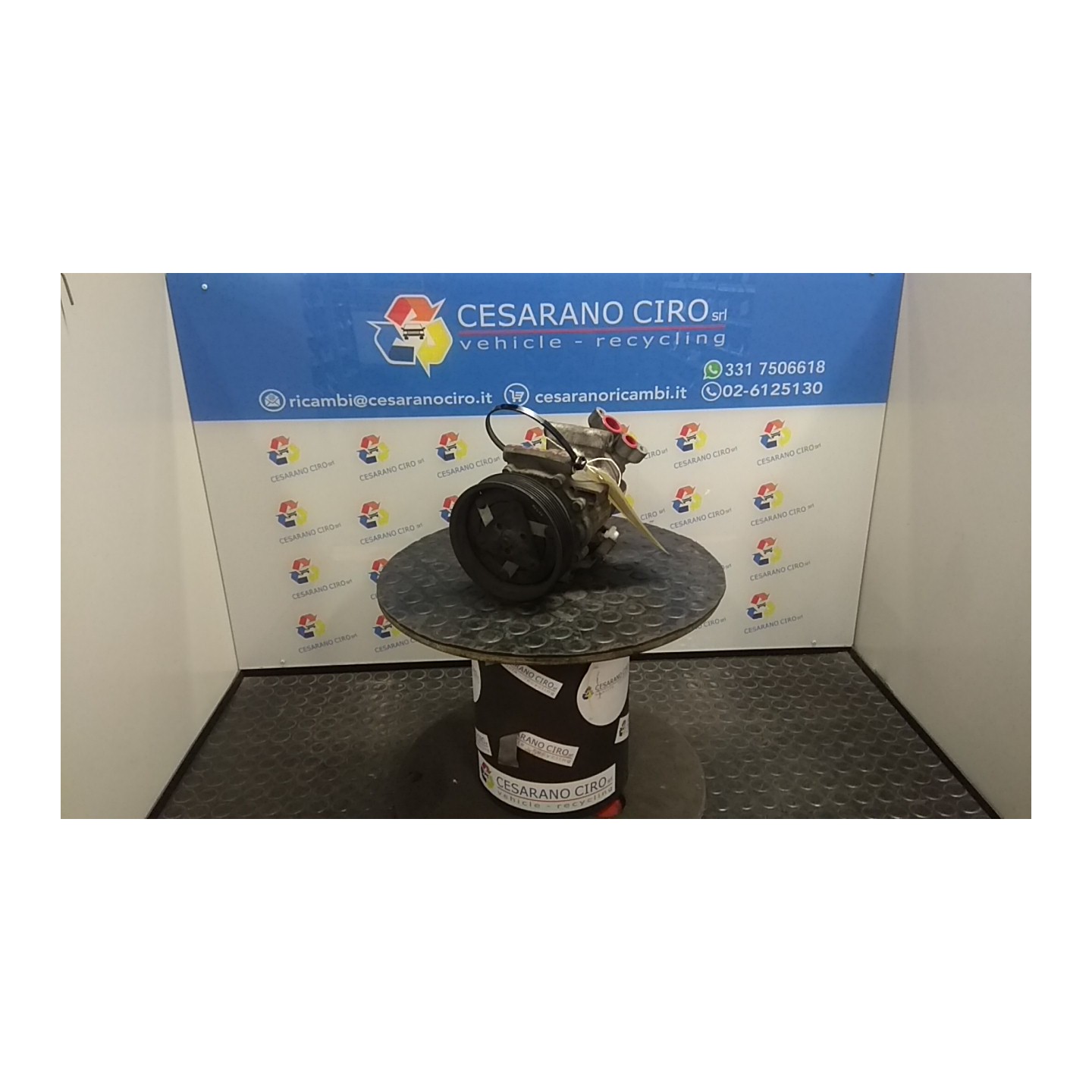 COMPRESSORE A/C 051 RENAULT CLIO 3A SERIE (07/05-05/09) D4FD7 8200819568