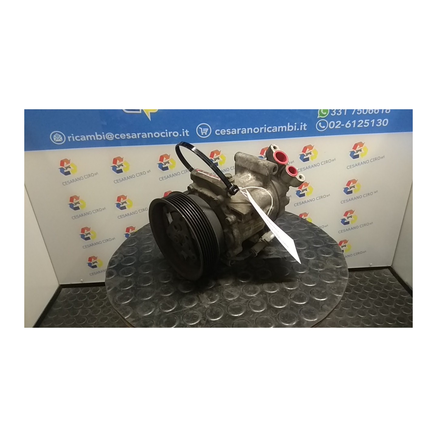 COMPRESSORE A/C 051 RENAULT CLIO 3A SERIE (07/05-05/09) D4FD7 8200819568