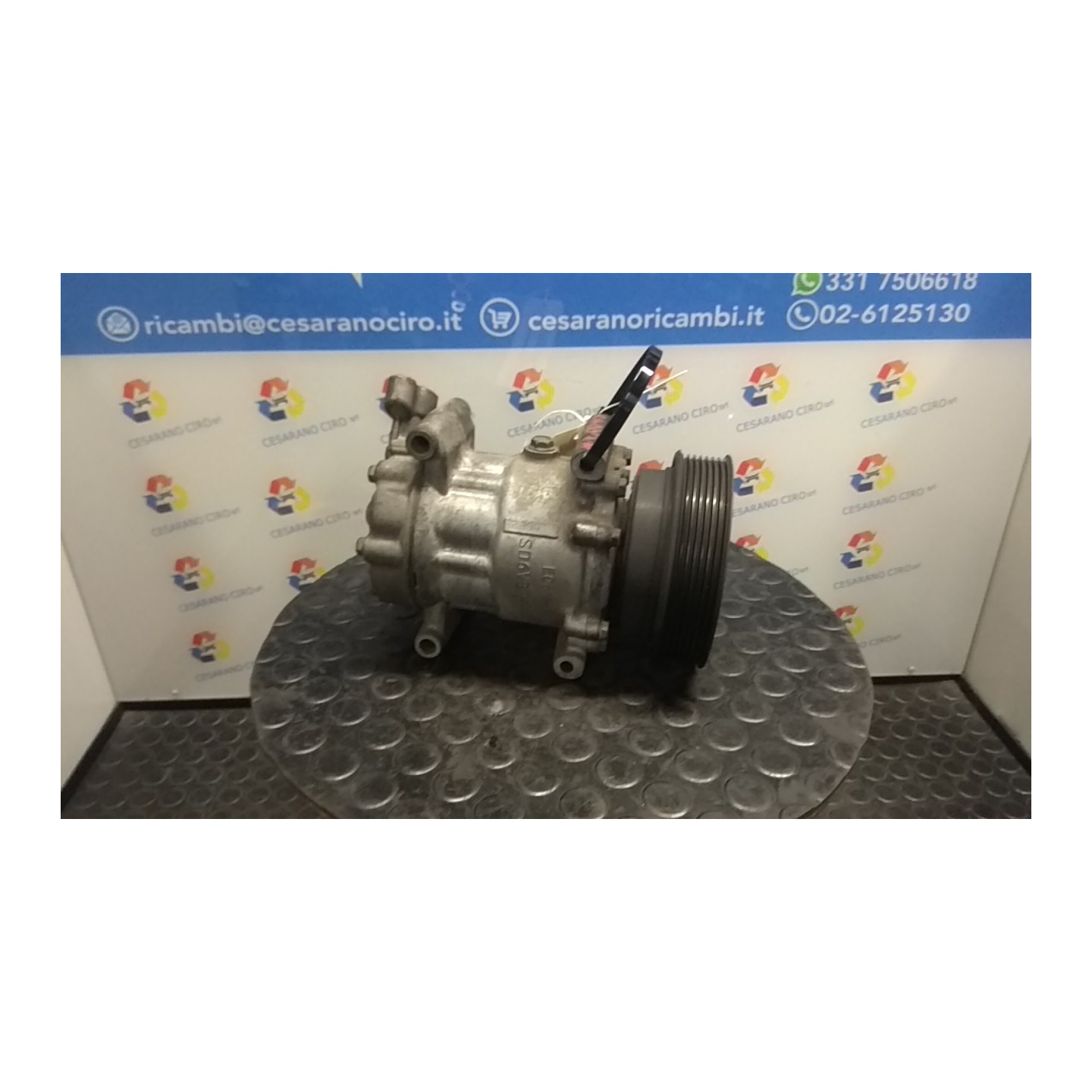 COMPRESSORE A/C 051 RENAULT CLIO 3A SERIE (07/05-05/09) D4FD7 8200819568