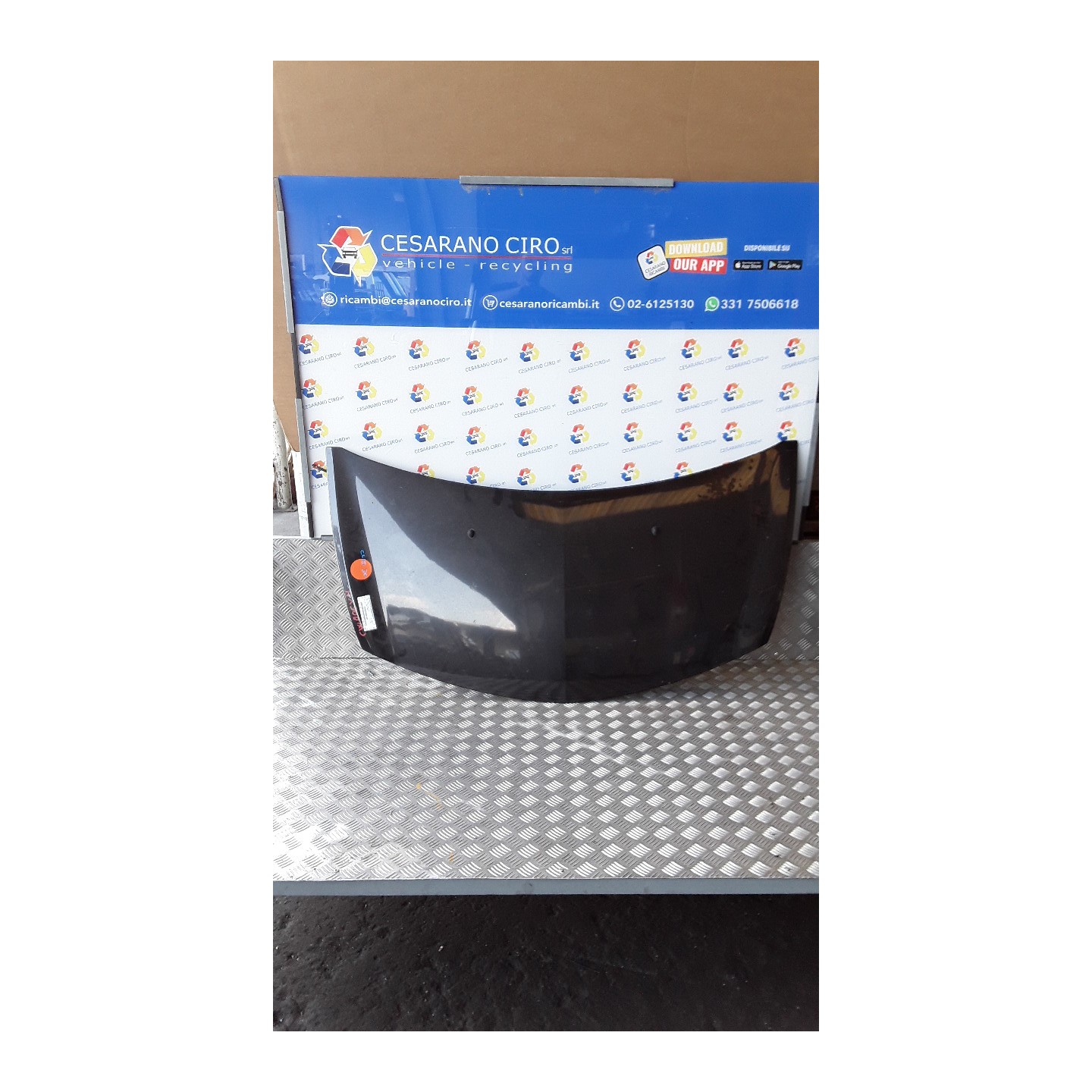 COFANO ANT. 076 RENAULT CLIO 3A SERIE (07/05-05/09) D4FD7 7751476113