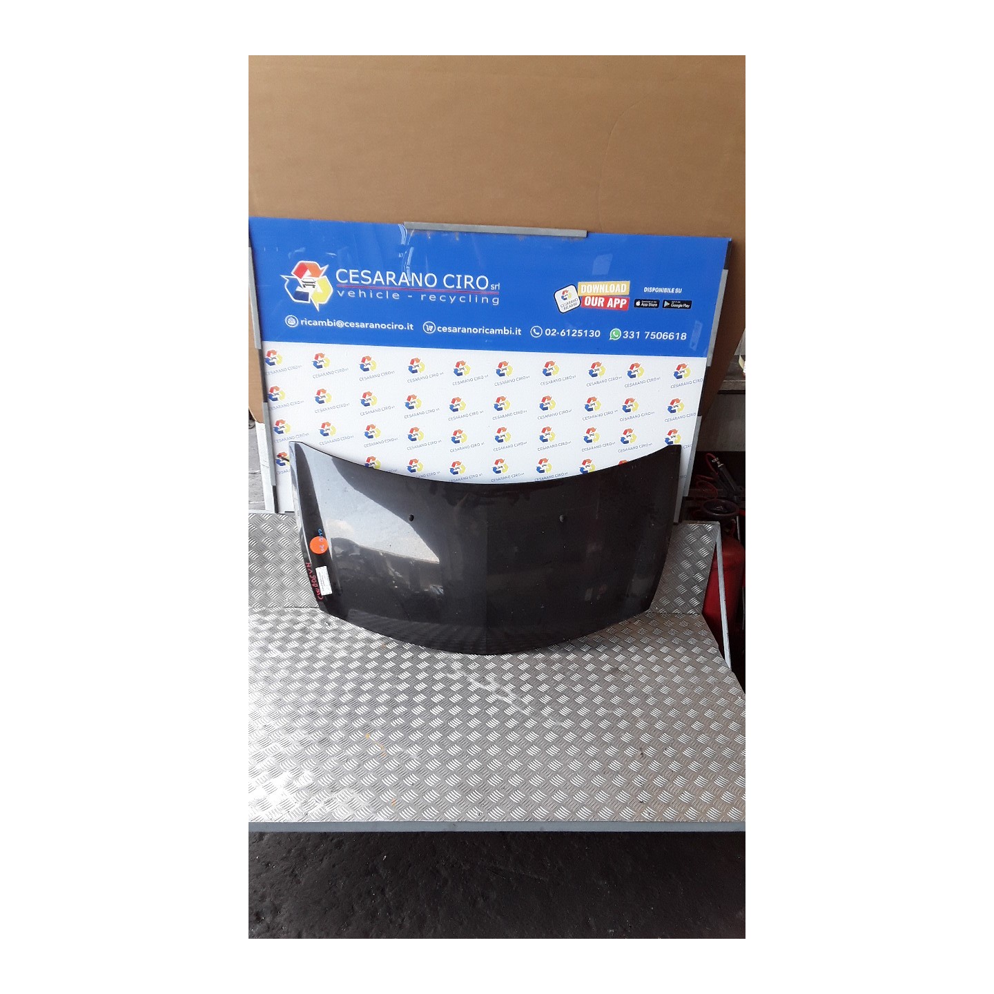 COFANO ANT. 076 RENAULT CLIO 3A SERIE (07/05-05/09) D4FD7 7751476113