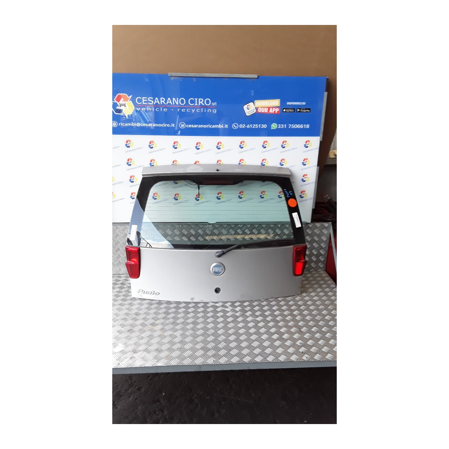 PORTELLO POST. 084 FIAT PUNTO (2U) (07/03-01/07) 188A4000 51701481