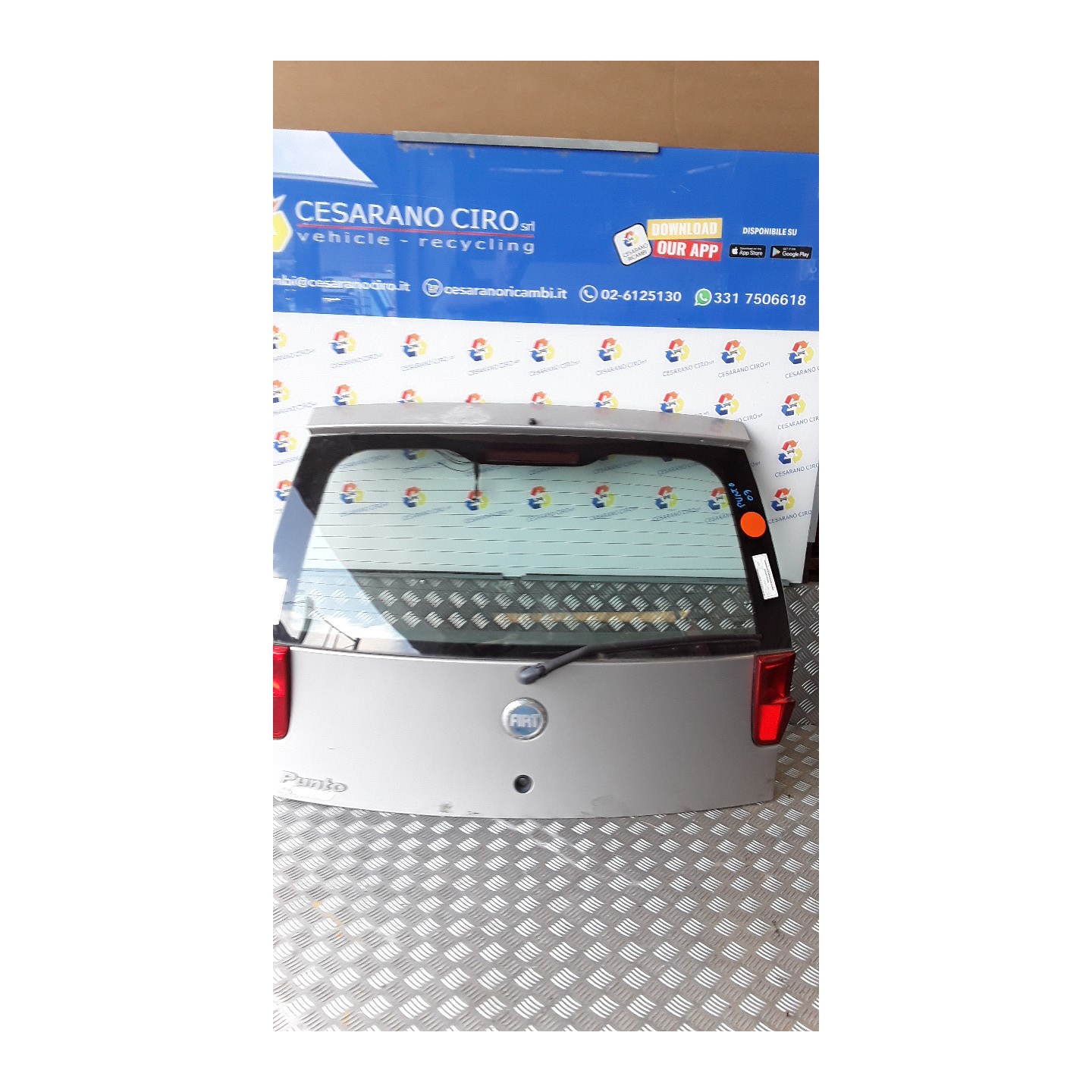 PORTELLO POST. 084 FIAT PUNTO (2U) (07/03-01/07) 188A4000 51701481