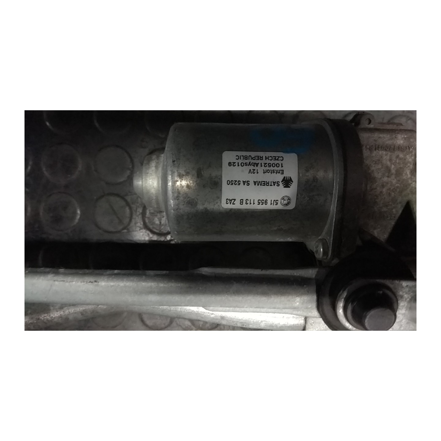 MOTORINO TERGIPARABREZZA VALEO 161 SKODA FABIA (54) (04/07-) CAY 5J1955113A