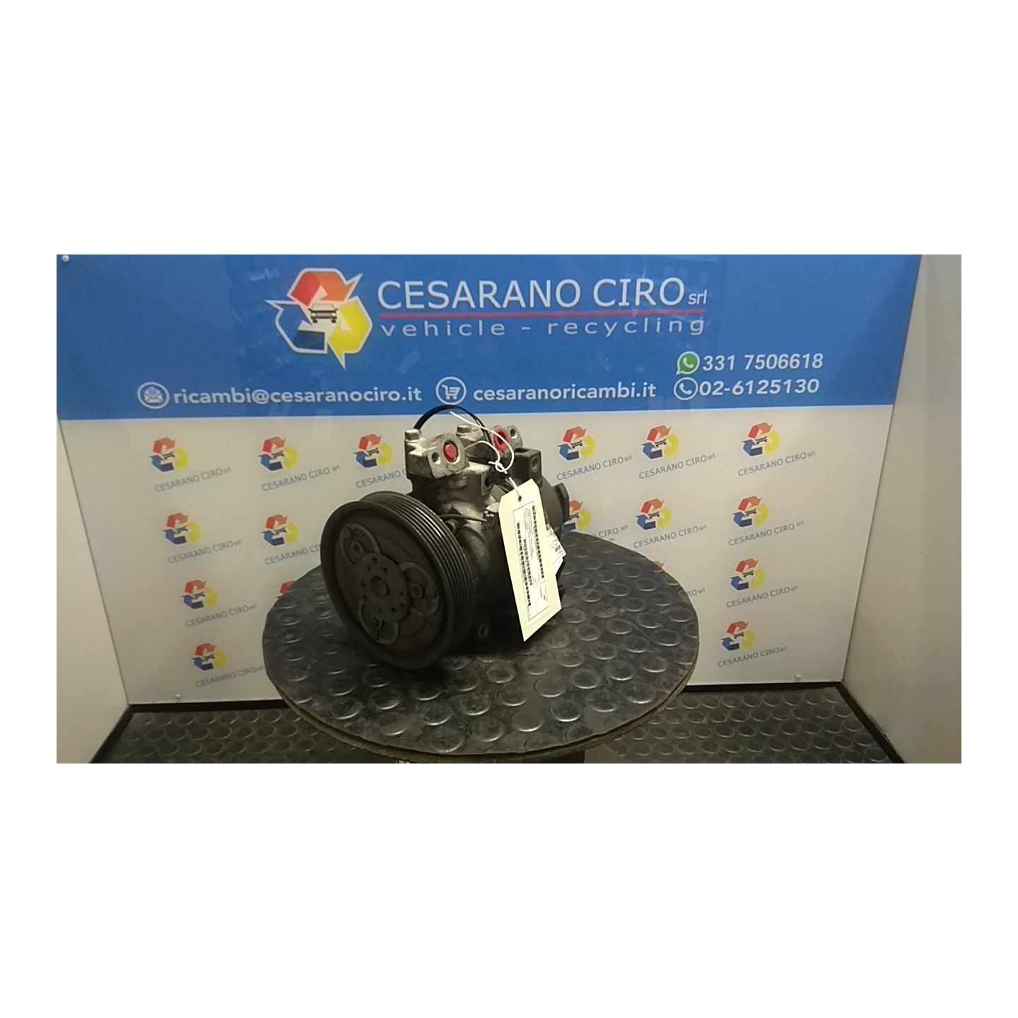 COMPRESSORE A/C 120 SSANGYONG KYRON/NEW KYRON (11/05-) 664950 6641300015