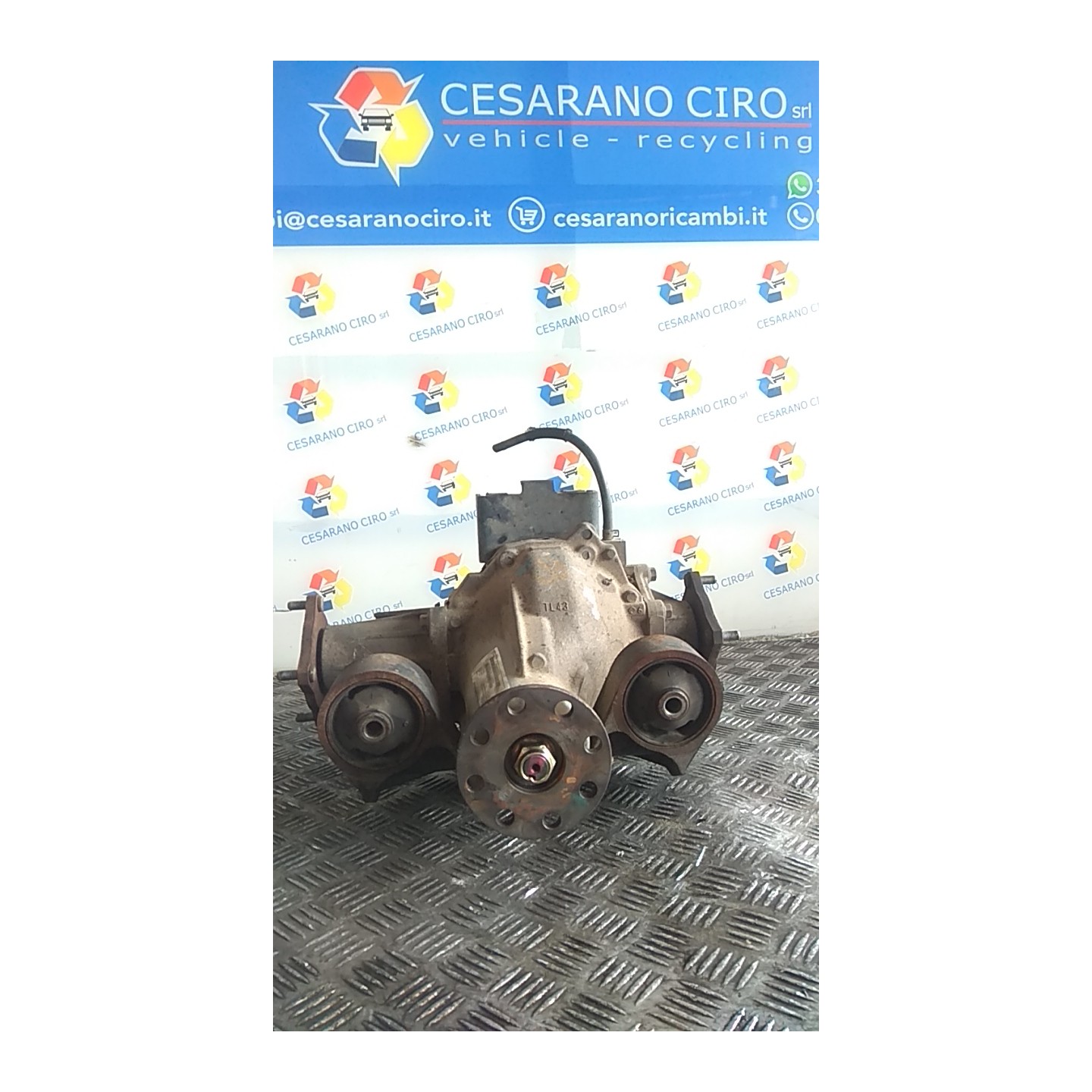 DIFFERENZIALE POST. COMPL. 139 SUZUKI GRAND VITARA (09/05-12/12) F9Q NB5749022017002