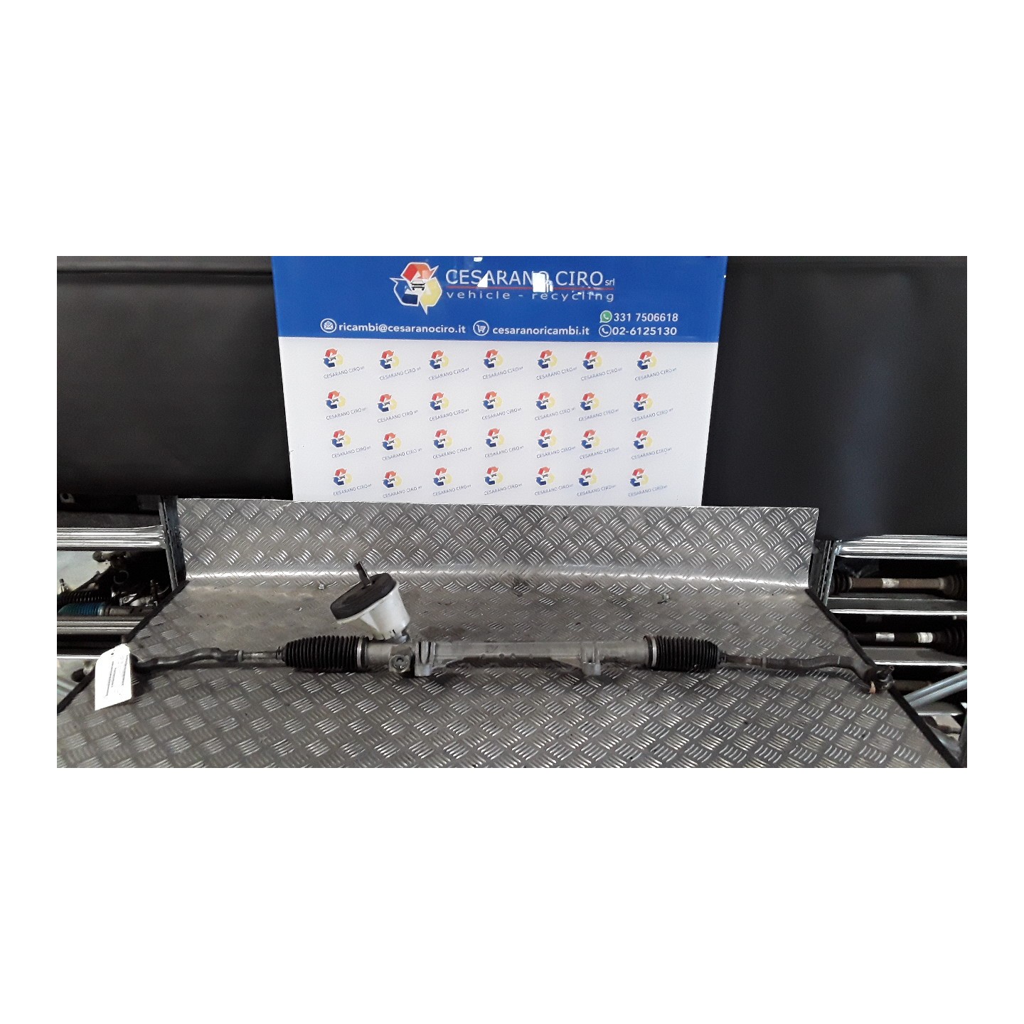 SCATOLA STERZO 076 RENAULT KANGOO FURGONE (04/13-) 5AM40 490017419R