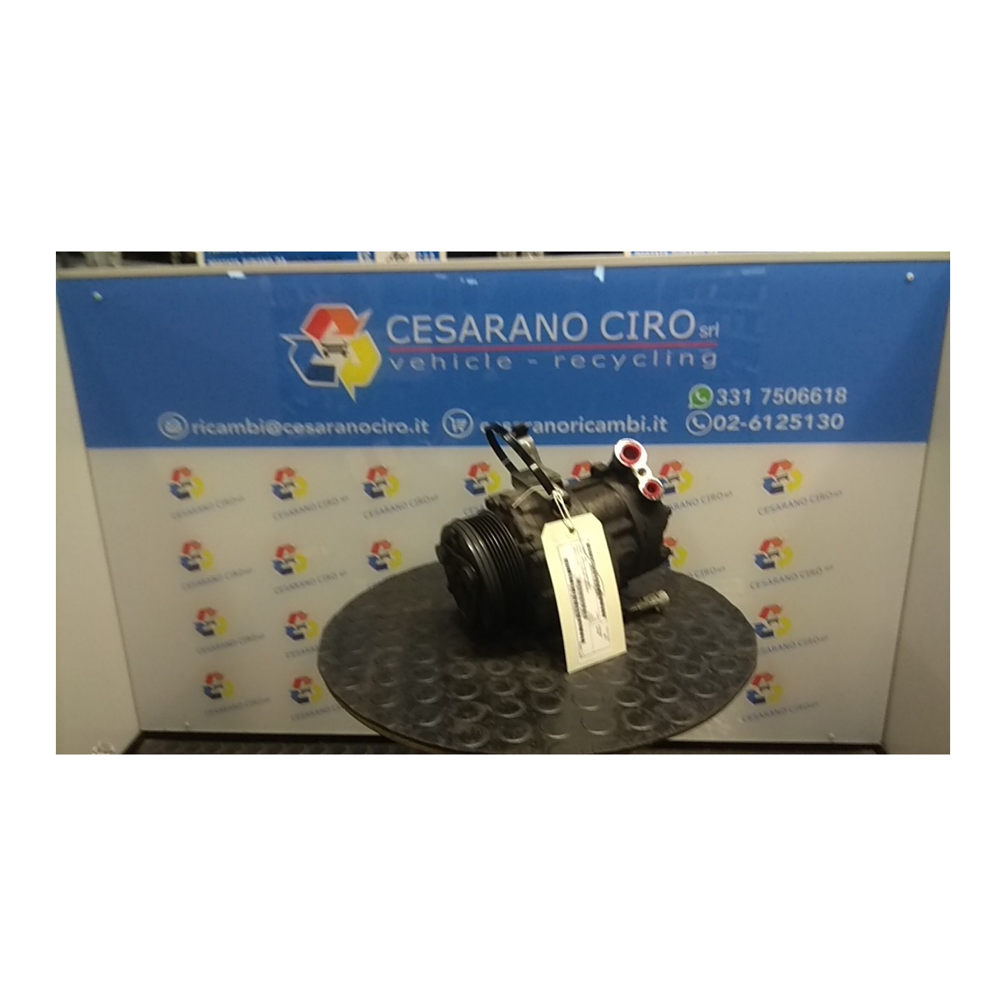 COMPRESSORE A/C 014 OPEL ASTRA (T98) (03/98-09/04) Y17DT 24422013