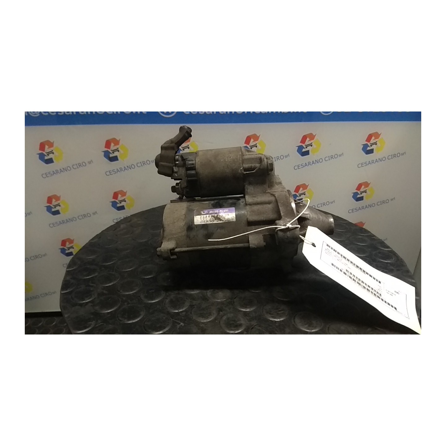 MOTORINO AVVIAMENTO 12V 1.0KW 095 DAIHATSU MATERIA (12/06-) K3 2810097214