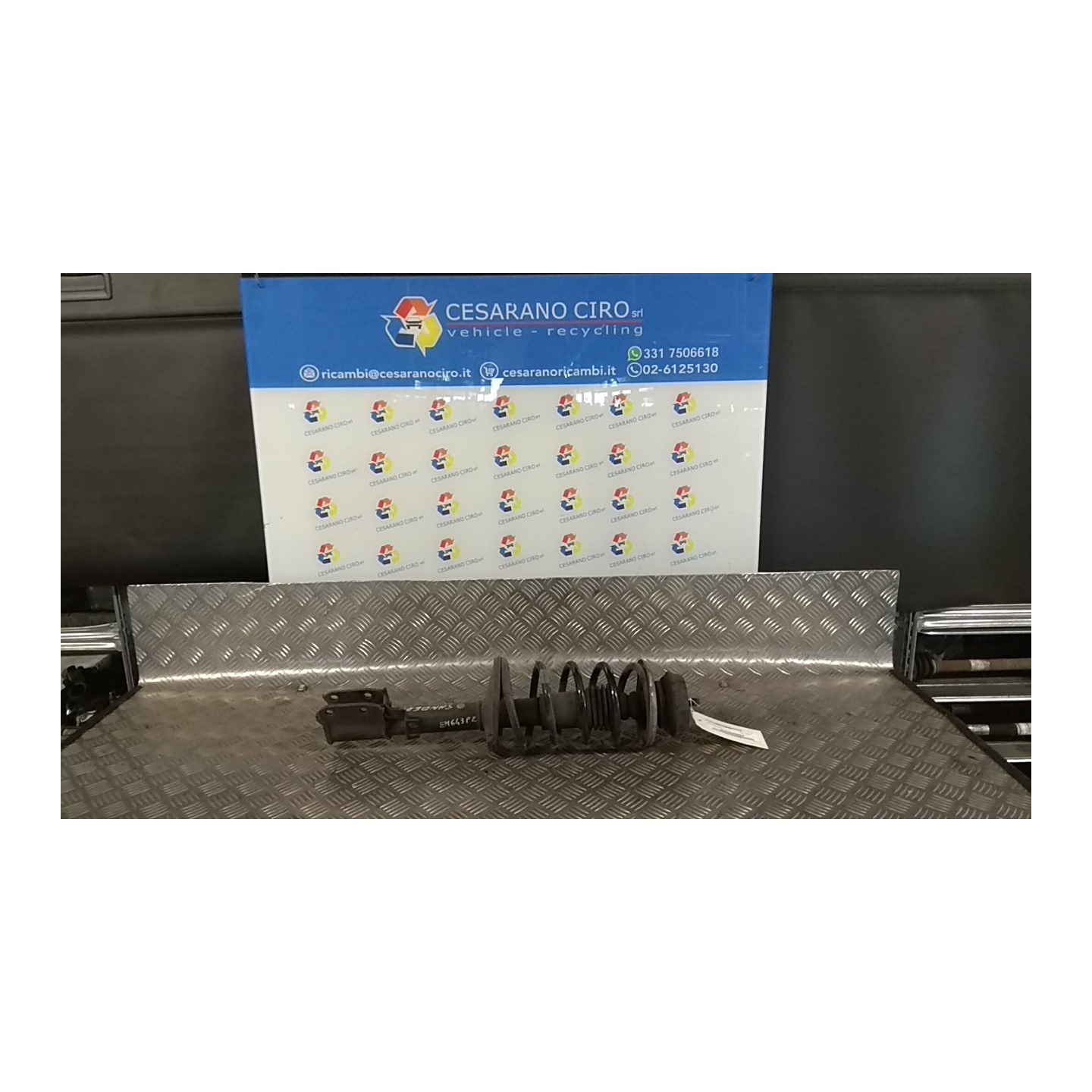 AMMORTIZZATORE ANT. STABILIMENTO PRODUZ.A SX. 008 DACIA SANDERO (07/08-) K7MA8 543020103R