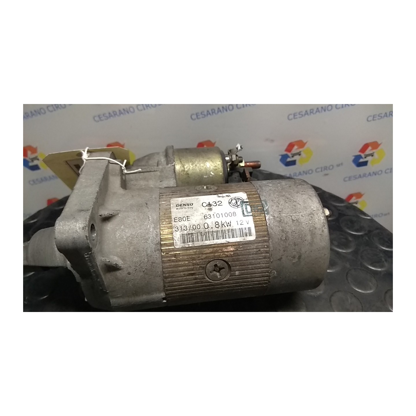 MOTORINO AVVIAMENTO HITACHI P/ATM 055 FIAT PANDA 1A SERIE (03/92-03/04) 187A1000 7667227