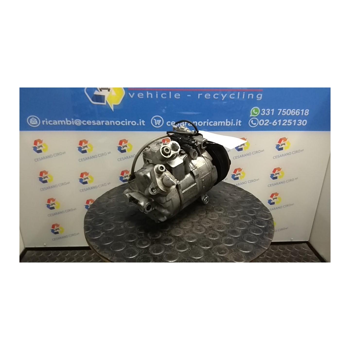 COMPRESSORE A/C 009 BMW SERIE 1 (E81/E87) (03/07-12/12 N47D20A 64526987863