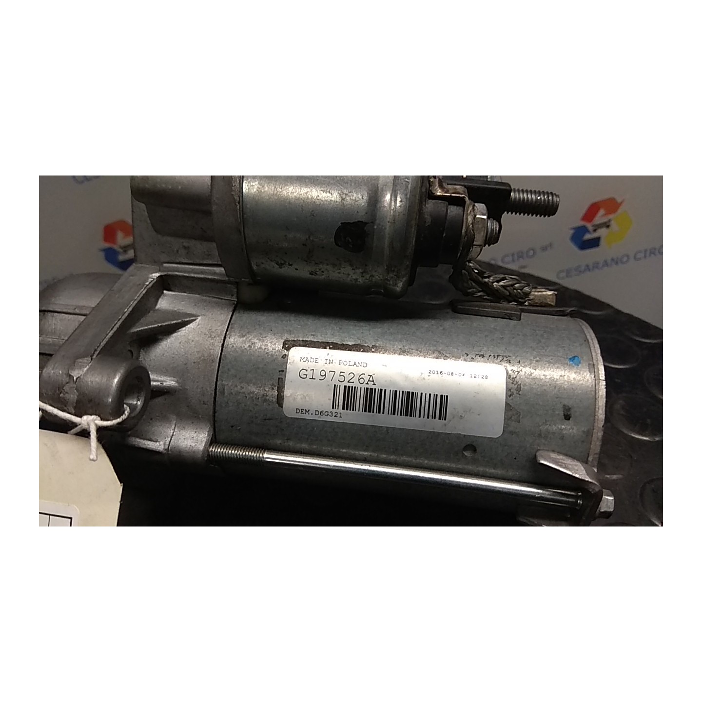 MOTORINO AVVIAMENTO 045 LANCIA YPSILON (TE) (06/03-09/06) 188A9000 55204116